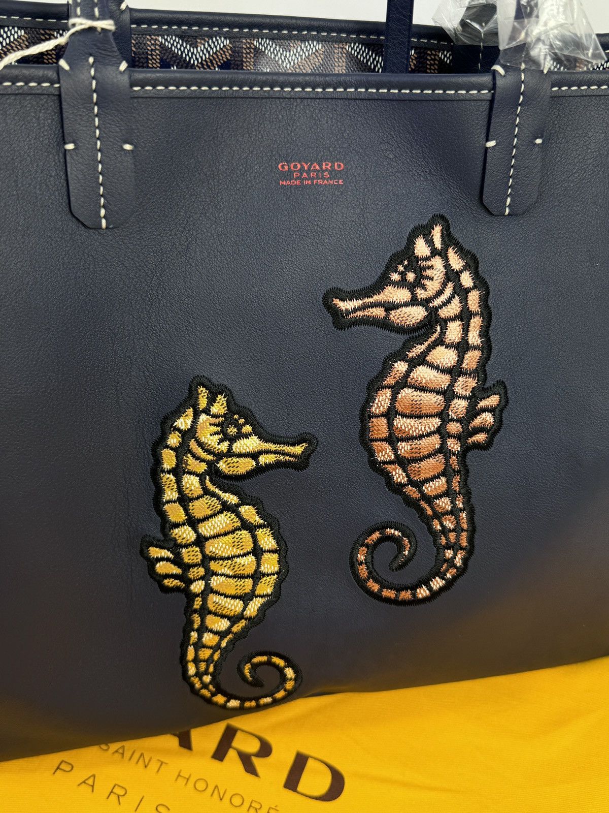 Goyard ANJOU PM SEAHORSE EMBROIDERY 2024 LIMITED EDITION BAG Size ONE SIZE - 5 Thumbnail