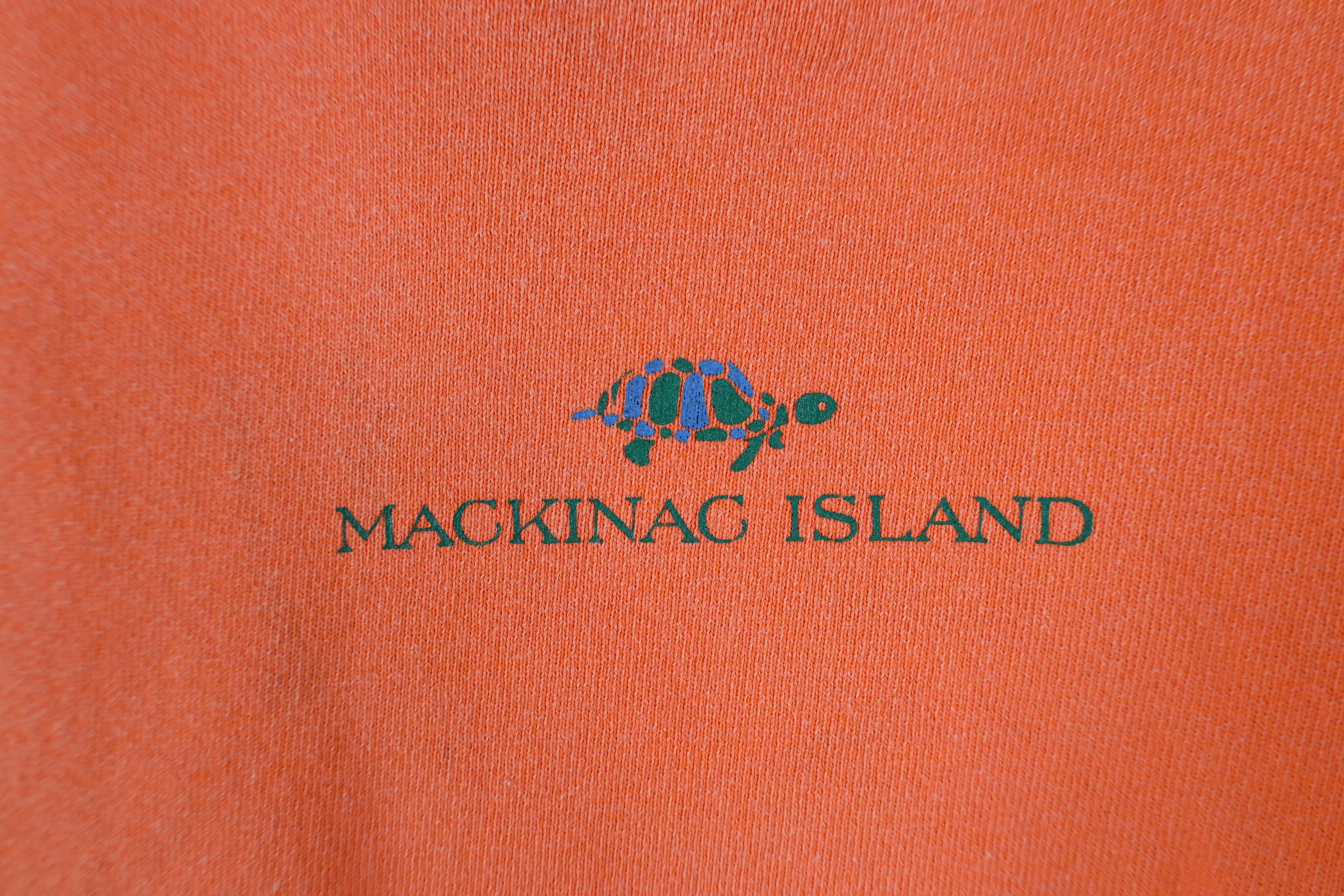 Vintage Vintage 90s Streetwear Island Turtle Crewneck Sweatshirt Size XXL / US 16-18 / IT 52-54 - 5 Thumbnail
