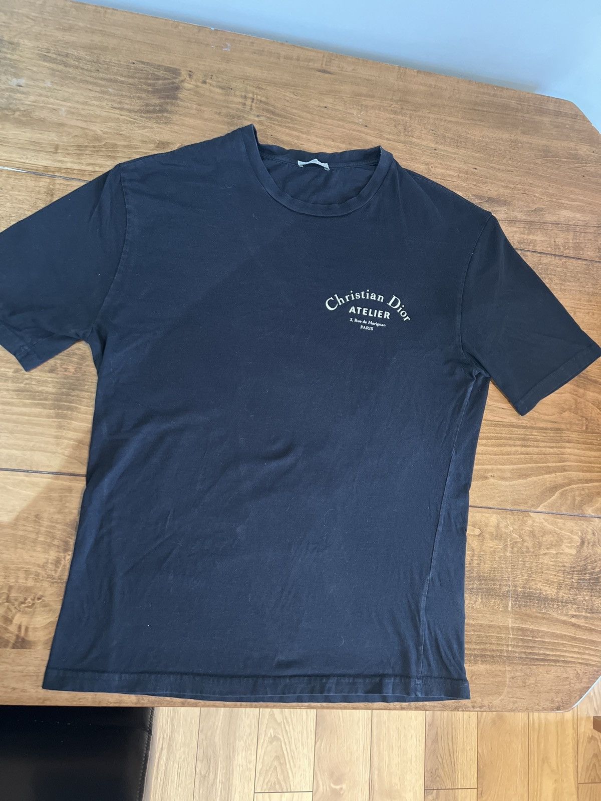 Dior Christian Dior Rue de Marignan Tee Size US M / EU 48-50 / 2 - 1 Thumbnail