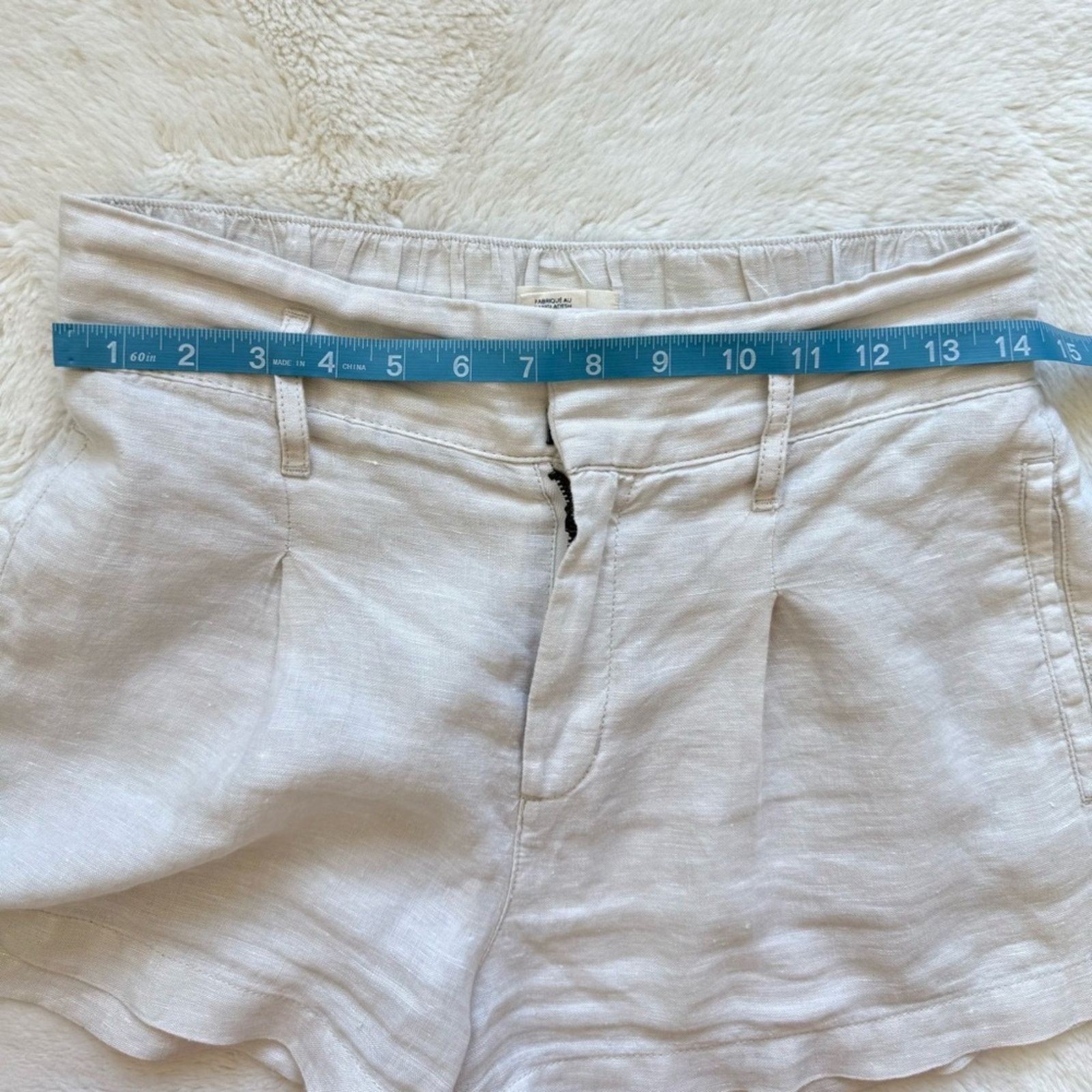 Other Christian Siriano women linen shorts size S Size 27" / US 4 / IT 40 - 5 Thumbnail