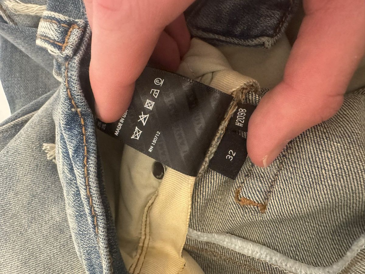 Amiri Amiri Orange bandana skinny Size US 32 / EU 48 - 8 Thumbnail