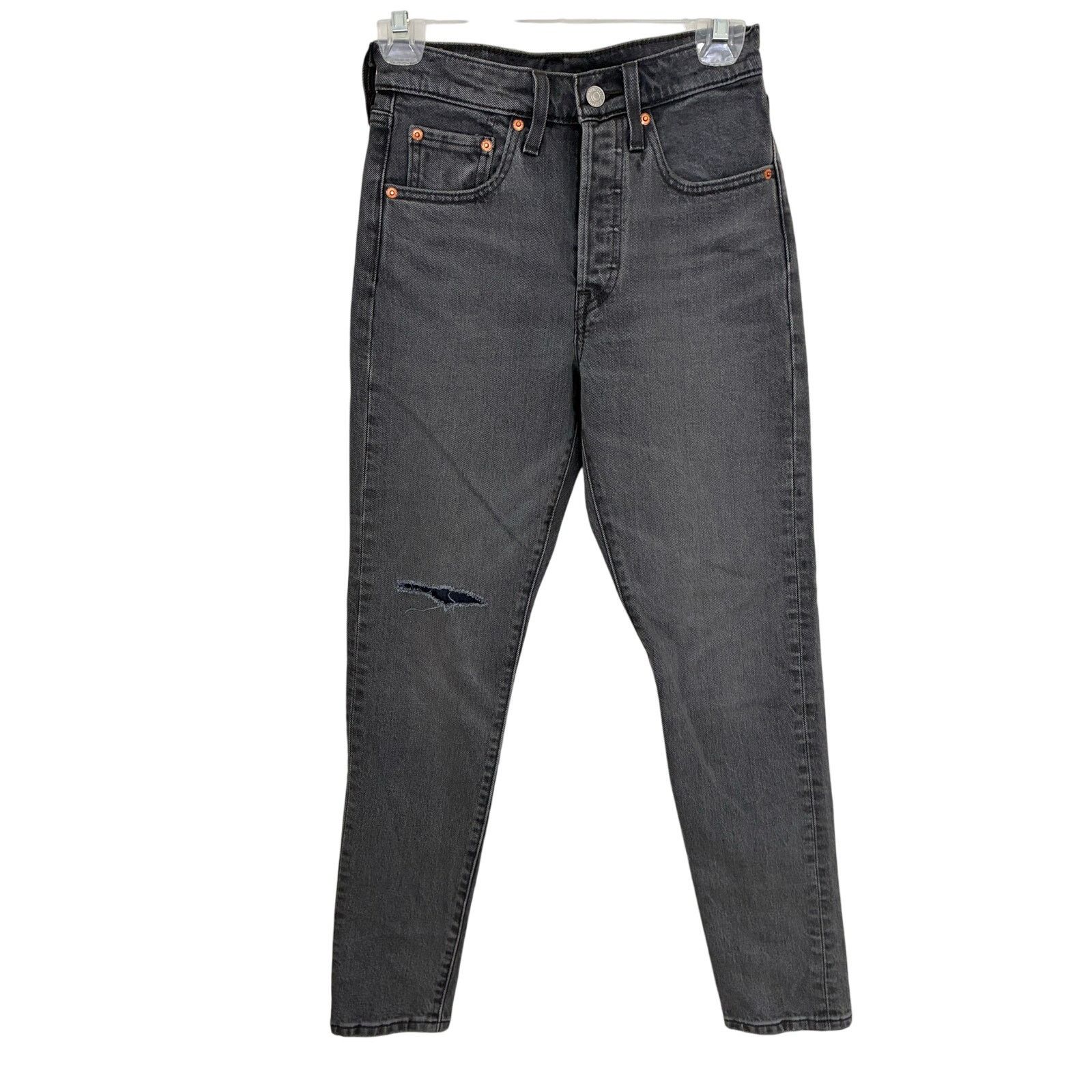 Levi’s 501 Black Skinny Women's Jeans W24 Casual Euro Summer