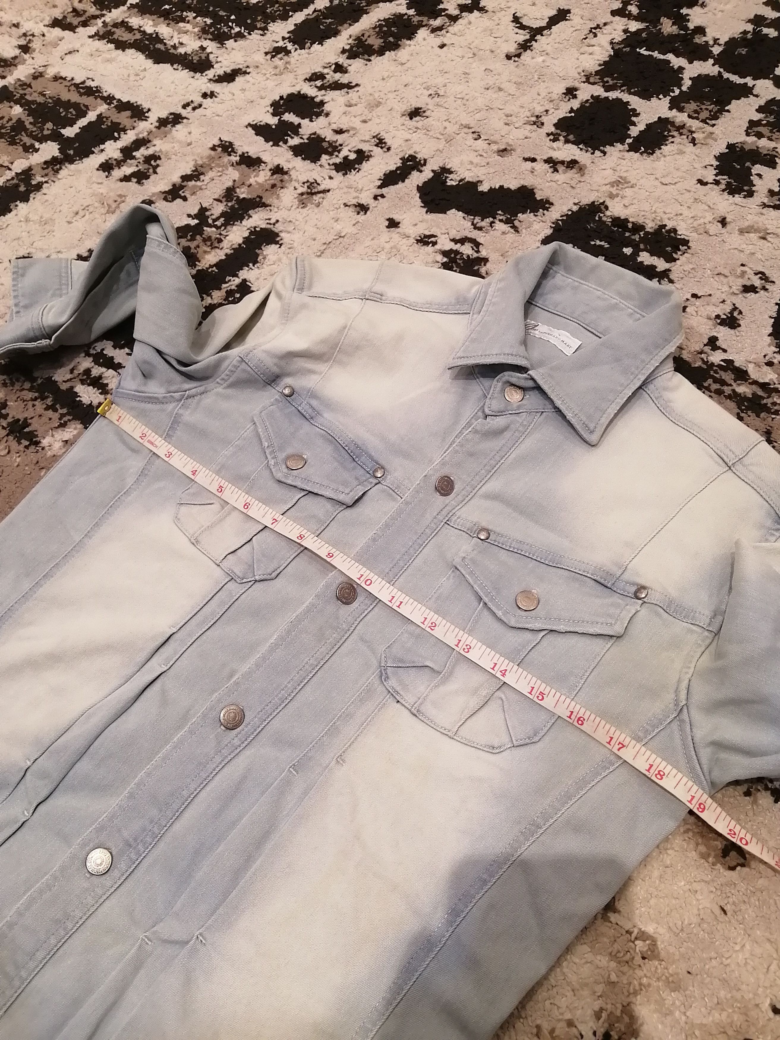 Tornado Mart Tornado Mart Stretch Denim Shirt - Size L Size US L / EU 52-54 / 3 - 12 Thumbnail