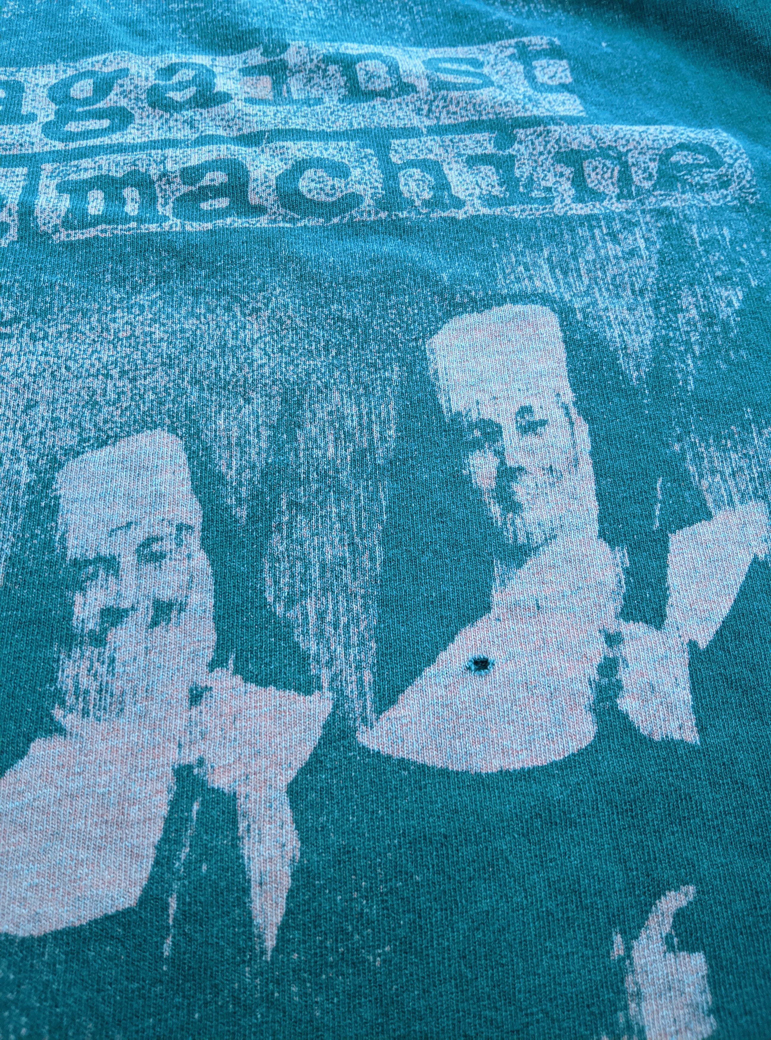 Band Tees Vintage 2008 rage against the machine thrashed distressed t Size US M / EU 48-50 / 2 - 4 Thumbnail