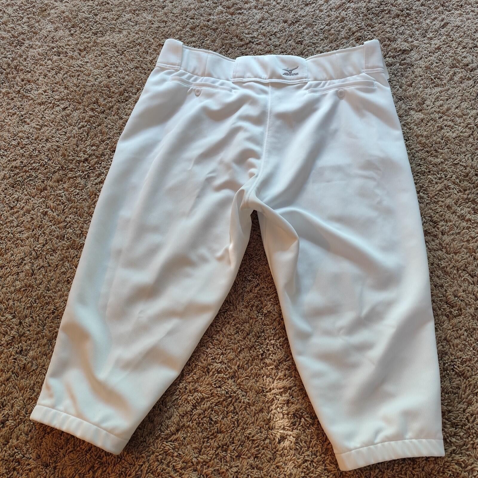 Mizuno Mizuno Baseball Short Pants Adult White Size XXL Size ONE SIZE - 4 Thumbnail