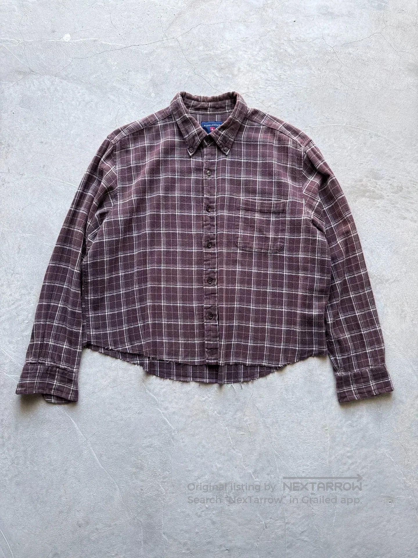 Vintage Vintage 90s Saddlebred Plaid Shirt. Size US XL / EU 56 / 4 - 1 Thumbnail