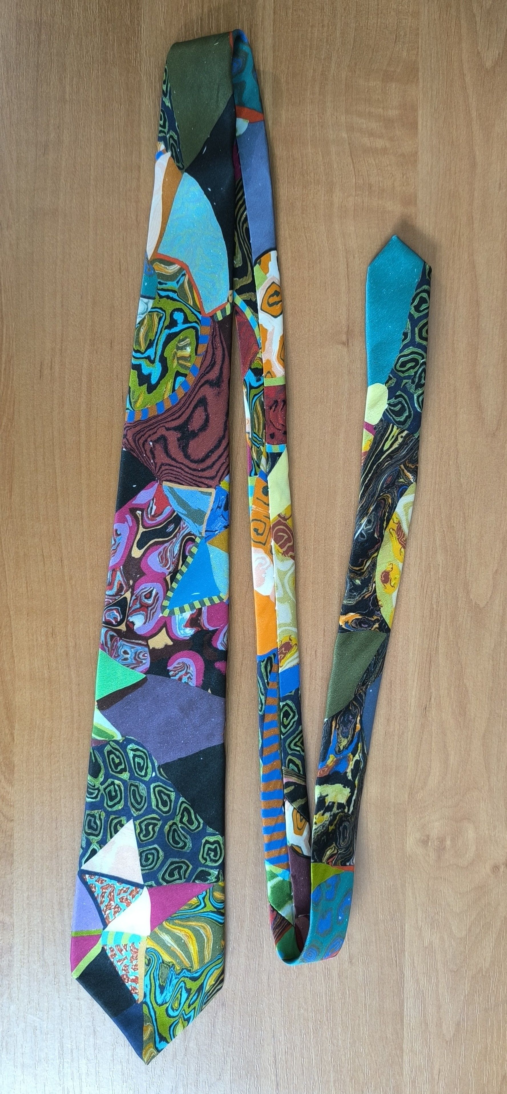 Yohji Yamamoto SS18 “南無阿弥陀仏” Square Tie | Grailed