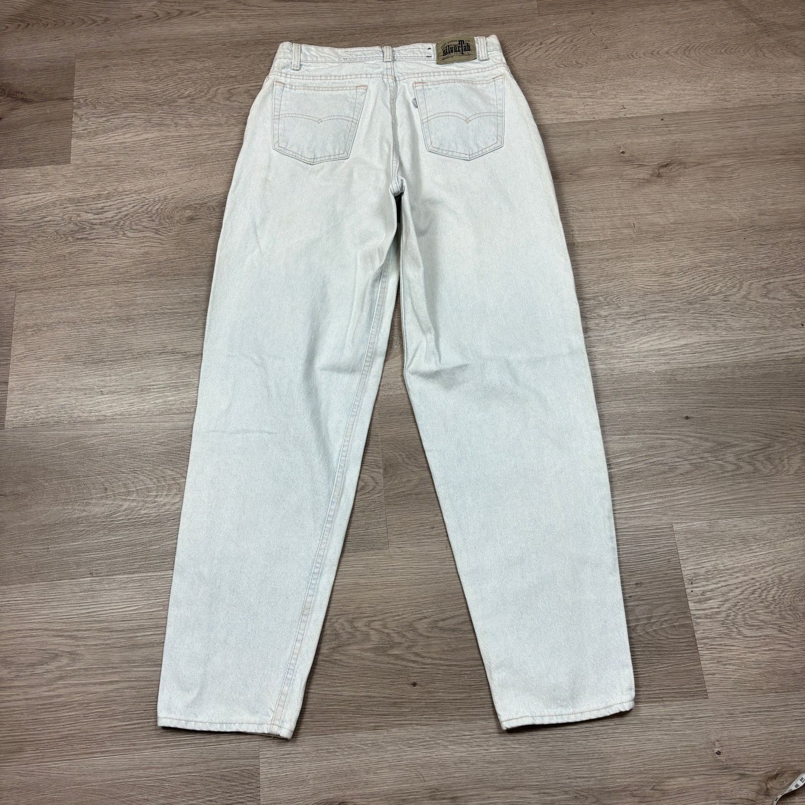 Levi's × Vintage VTG 90s Levi's Silvertab Loose Baggy Tapered Jeans 31x32 Y2K Size US 31 - 3 Thumbnail
