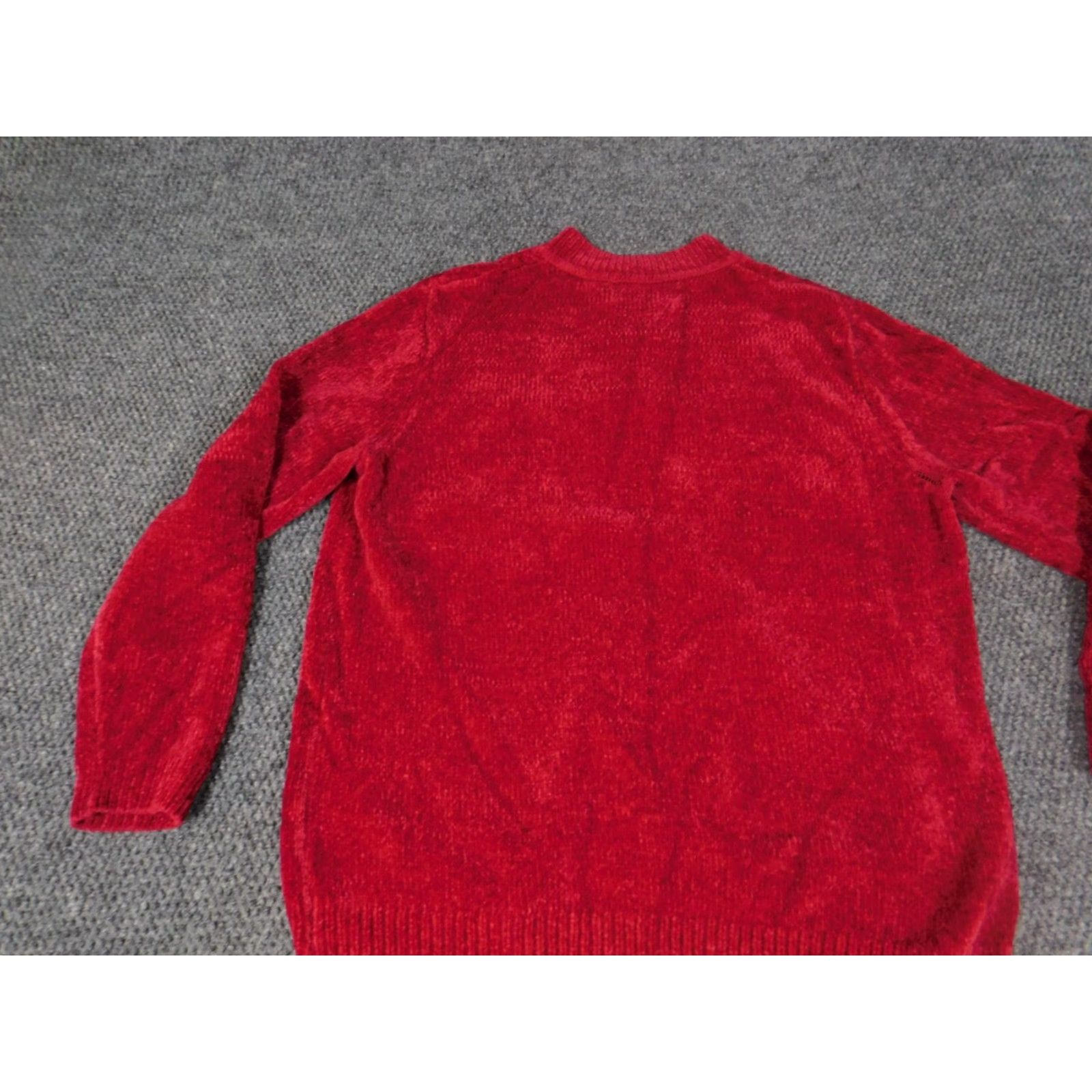 Vintage Alfred Dunner Womens Sweater Small red pullover Size S / US 4 / IT 40 - 7 Thumbnail