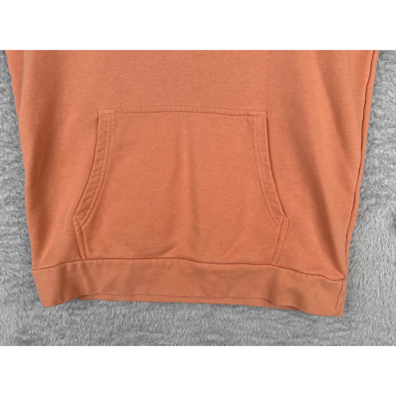 Kappa Kappa Hoodie Womens Large Orange Pullover Logo Jersey Fabric READ Size L / US 10 / IT 46 - 5 Thumbnail