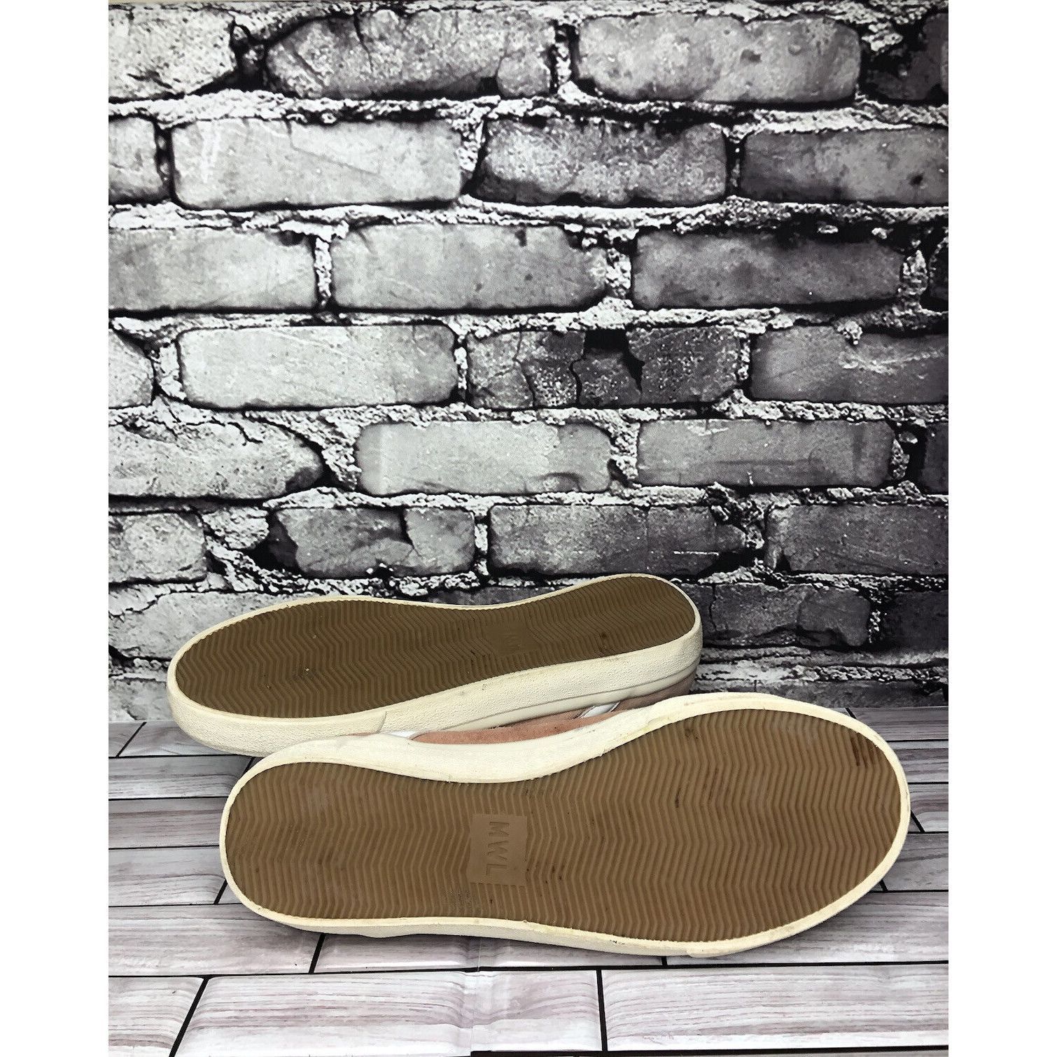 Madewell Madewell Sidewalk Suede Orange Leather Lace Low Top Sneakers Size US 10 / IT 40 - 7 Thumbnail