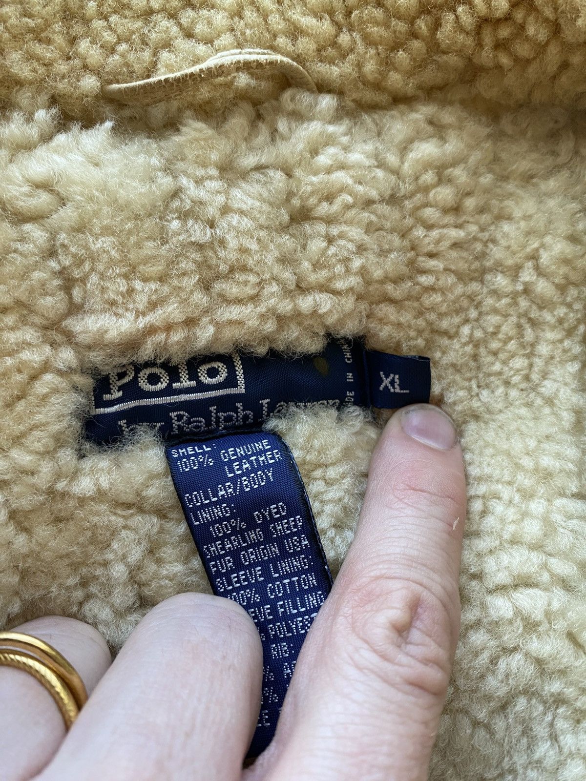 Polo Ralph Lauren Polo Ralph Lauren Deer Leather B3 Bomber Size US XL / EU 56 / 4 - 5 Thumbnail