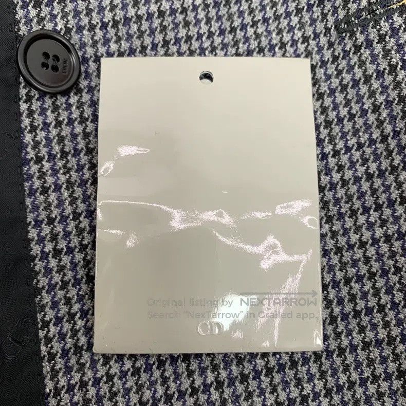Dior Dior 22 dark gray checkered wool lapel double-breasted lon Size US S / EU 44-46 / 1 - 7 Thumbnail