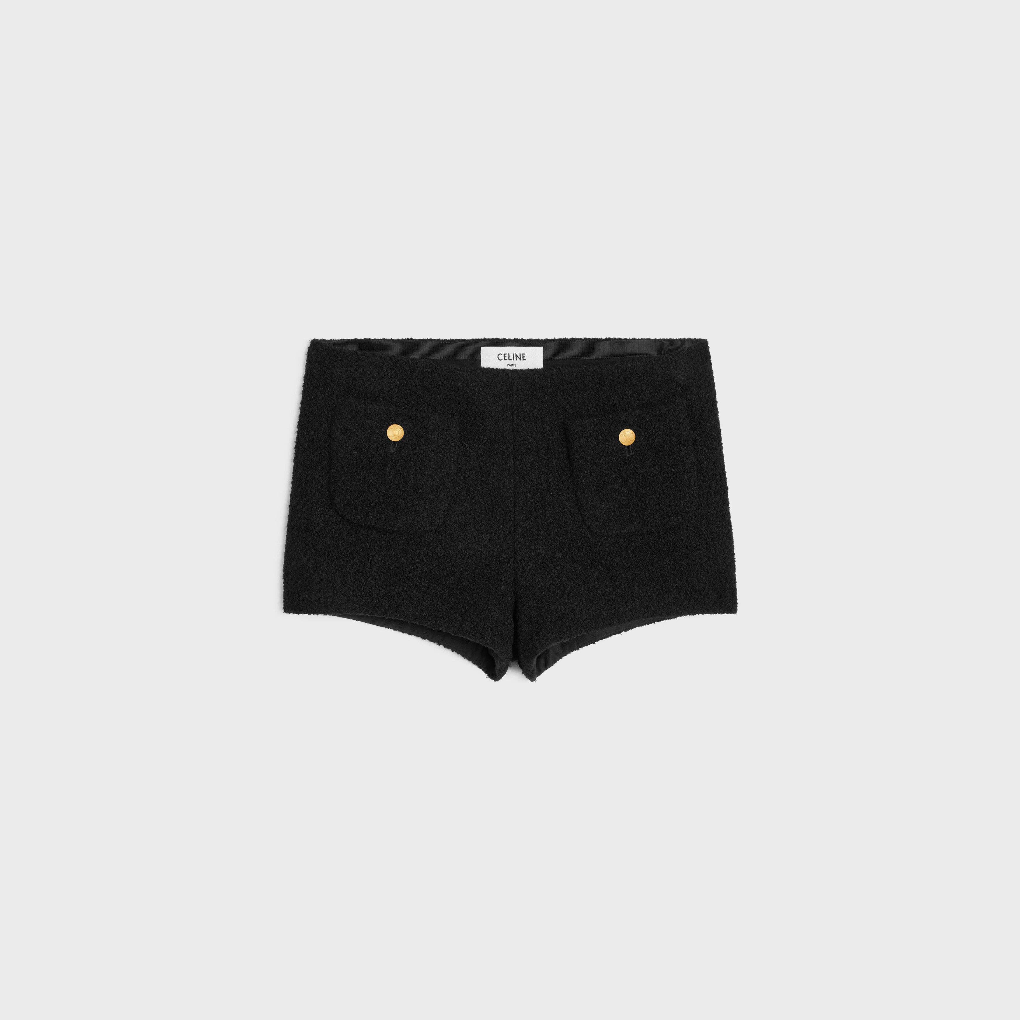 Celine o1y0725 Short in Black Size 28" / US 6 / IT 42 - 1 Thumbnail