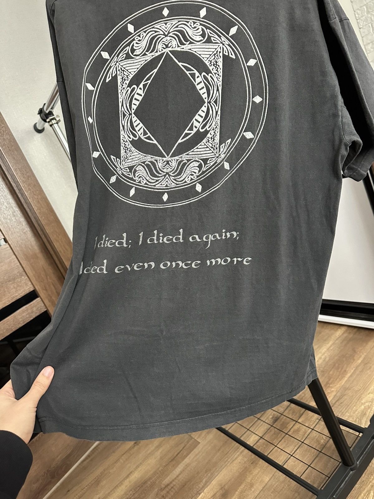 Band Tees 1998 Peccatum Strangling From Within Vintage Band T-Shirt Size US XL / EU 56 / 4 - 16 Thumbnail