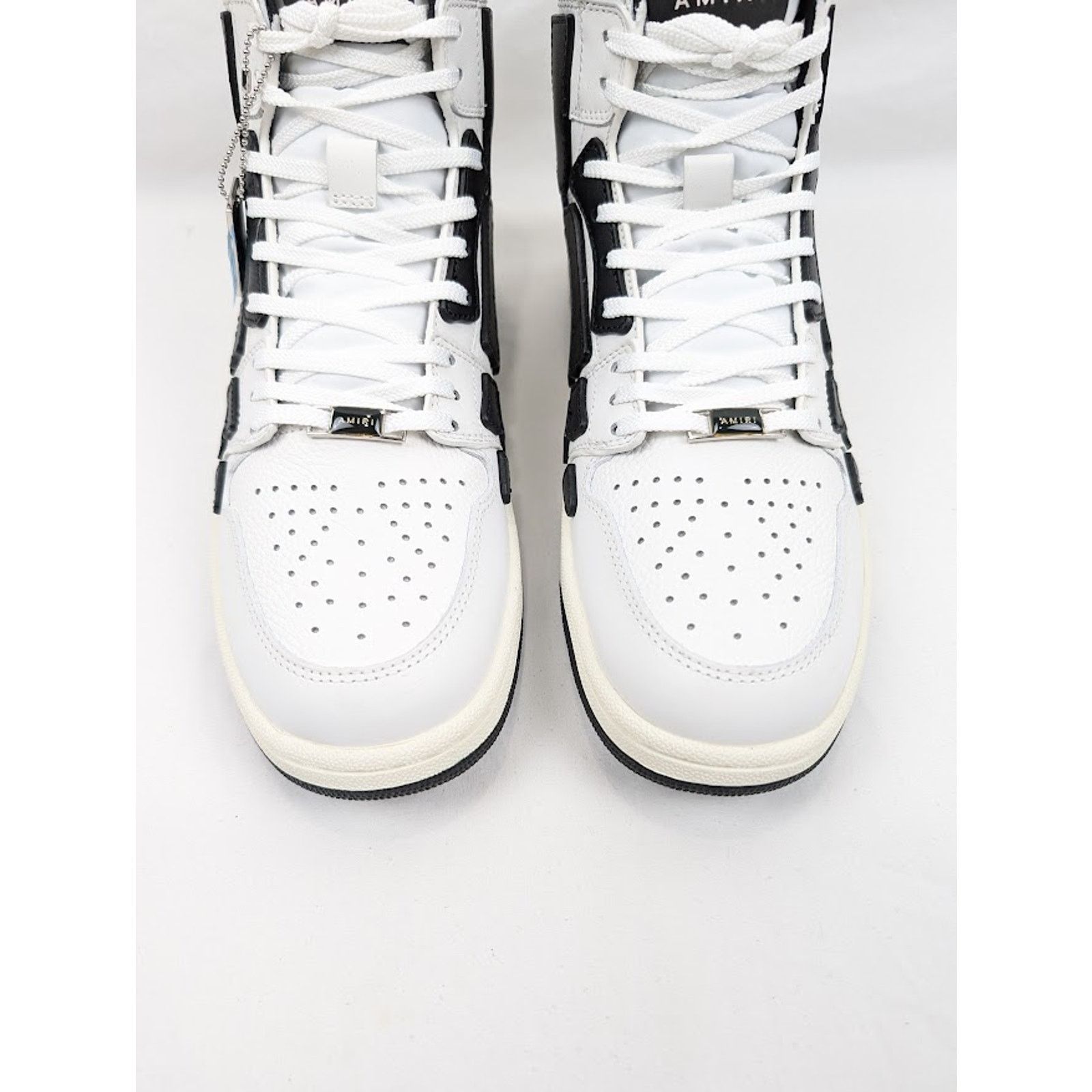 Amiri o1rshd1 Skel top hi / Skeleton high top Sneakers Size US 12 / EU 45 - 18 Thumbnail