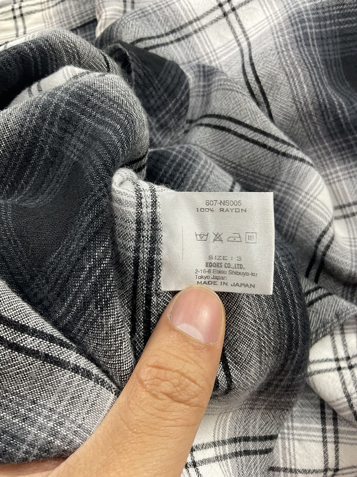 Number (N)ine Number (N)ine S/S'07 Western Plaid Shirt Size US S / EU 44-46 / 1 - 11 Thumbnail