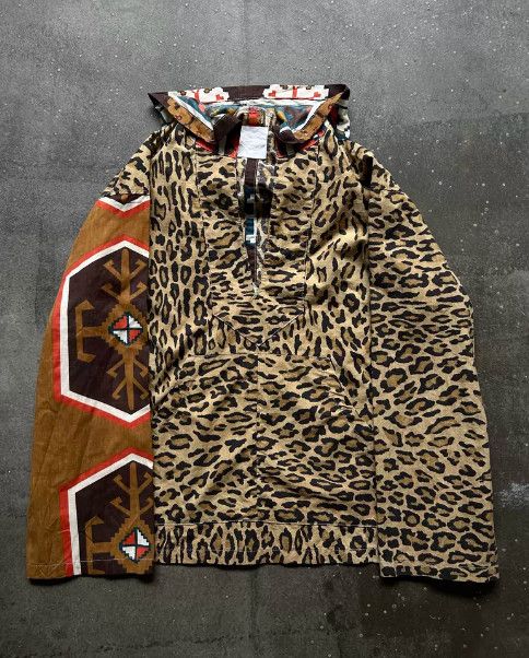Takahiromiyashita The Soloist. TAKAHIROMIYASHITA TheSoloist. Leopard Print Hooded Pullover Size US L / EU 52-54 / 3 - 3 Thumbnail