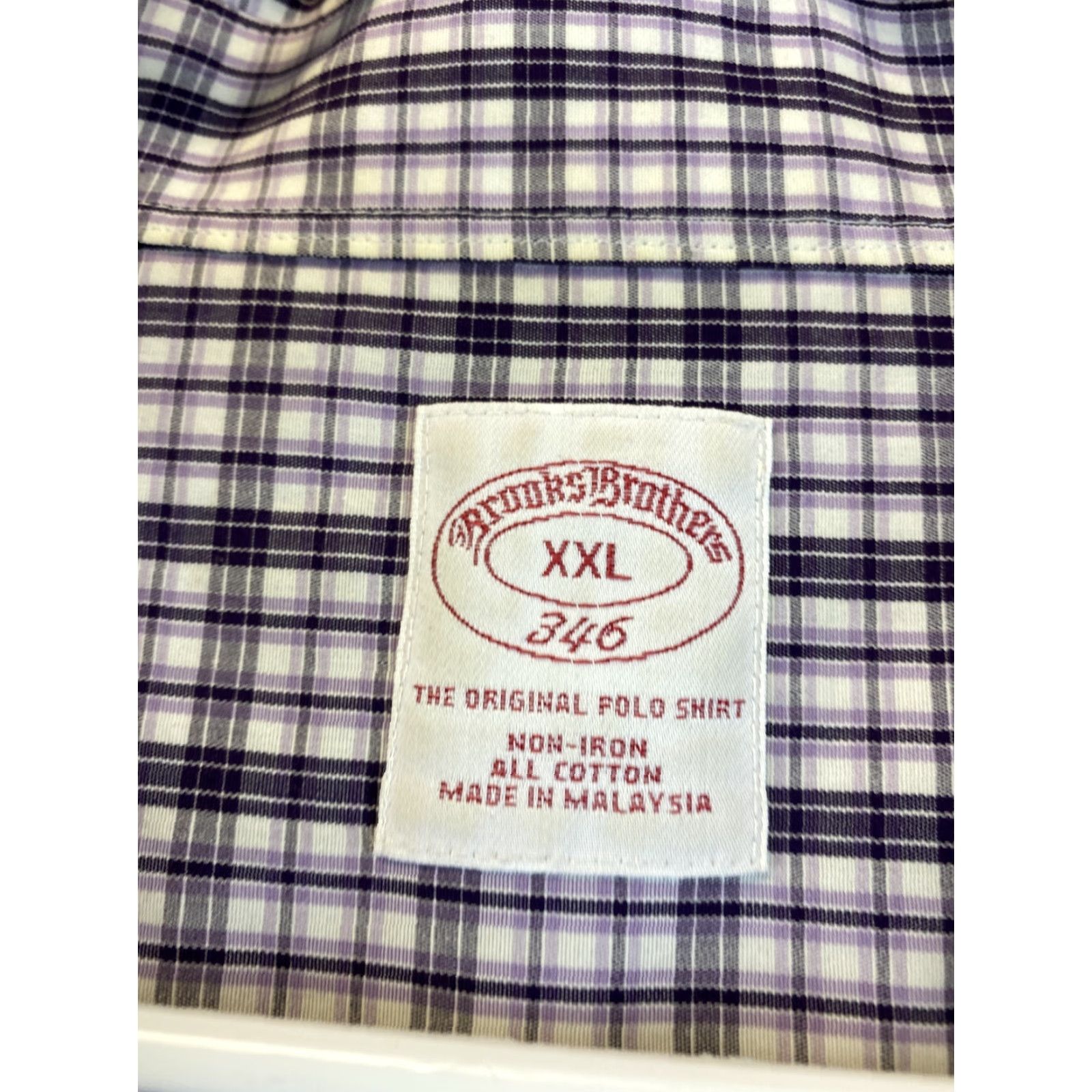 Brooks Brothers Brooks Brothers Shirt Mens 2XL Multicolor Plaid Cotton Long Sleeve Button-Down Size US XXL / EU 58 / 5 - 6 Thumbnail
