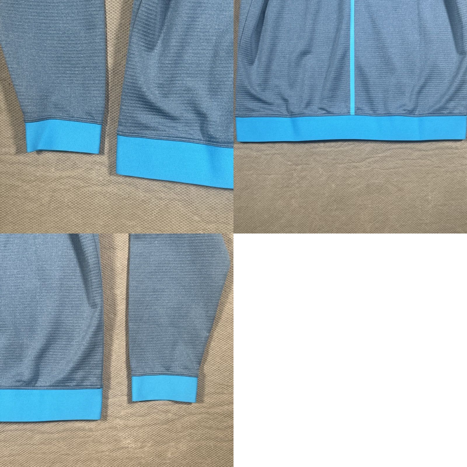 Nike Nike Tiger Woods Pullover Dri-Fit Cypress Shield 1/4 Zip Golf Mens M Blue Nike Tiger Woods Collection Pullover Shirt Size US M / EU 48-50 / 2 - 10 Thumbnail