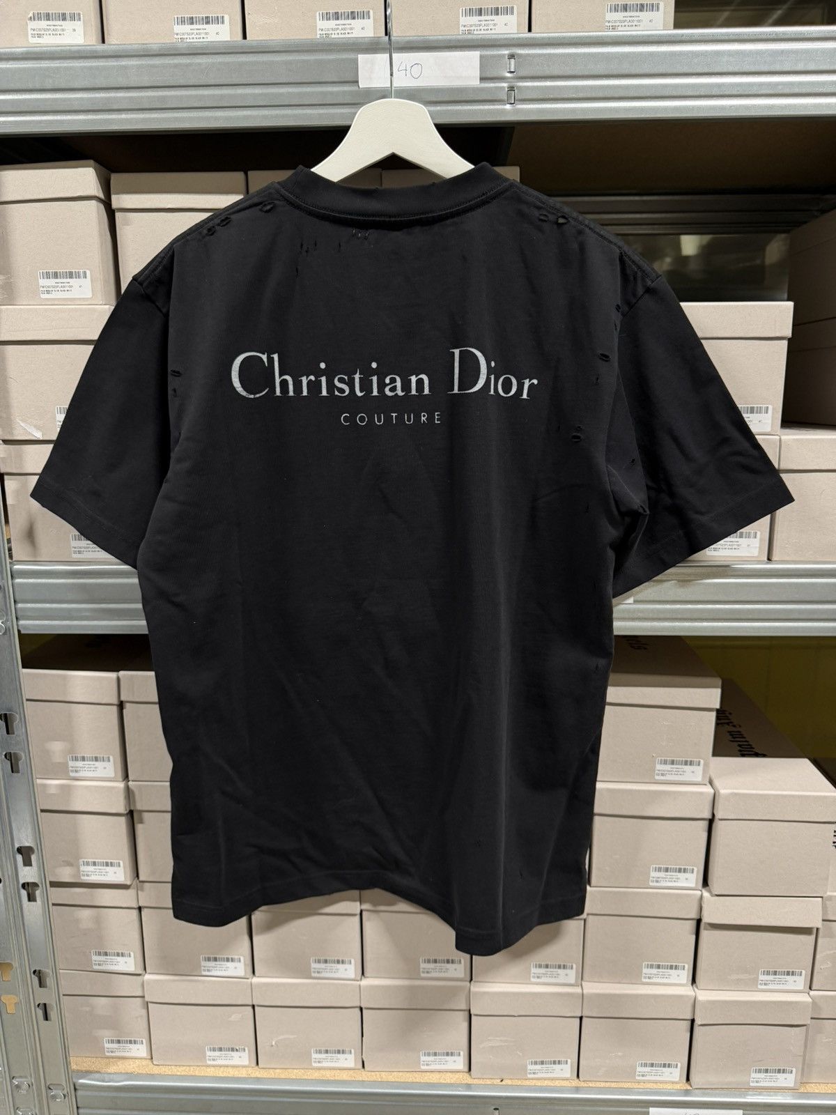 Dior Dior Couture Distressed T-Shirt NEW 1100$ Size US S / EU 44-46 / 1 - 2 Thumbnail