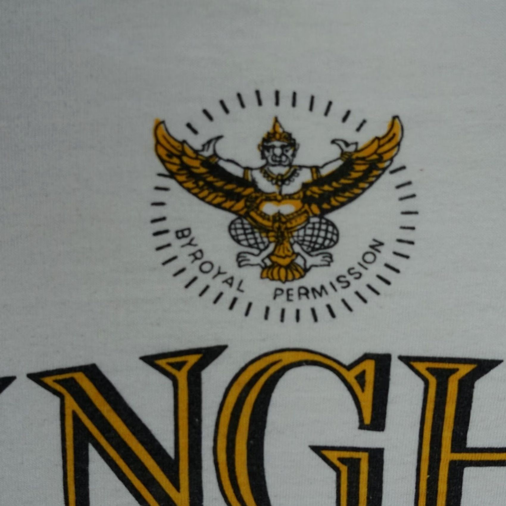 Vintage VINTAGE Singha Lager Beer Shirt Mens XL White Thailand Graphic Tee Size US XL / EU 56 / 4 - 3 Thumbnail