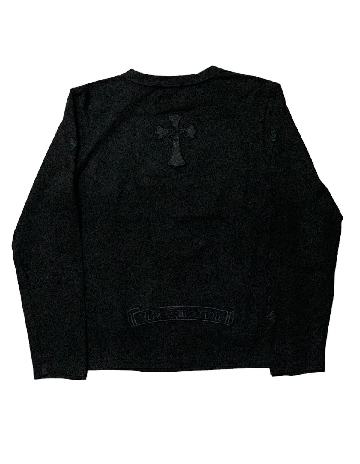 Affliction × If Six Was Nine × Japanese Brand 💥Be Ambition V Neck Skull Cross Like Chrome Hearts Design Size M / US 6-8 / IT 42-44 - 2 Thumbnail