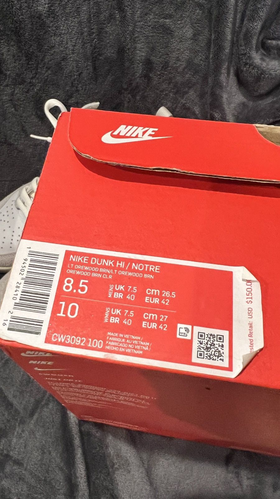 Nike × Notre Notre x Nike Dunk High “Orewood” Size US 8.5 / EU 41-42 - 13 Thumbnail