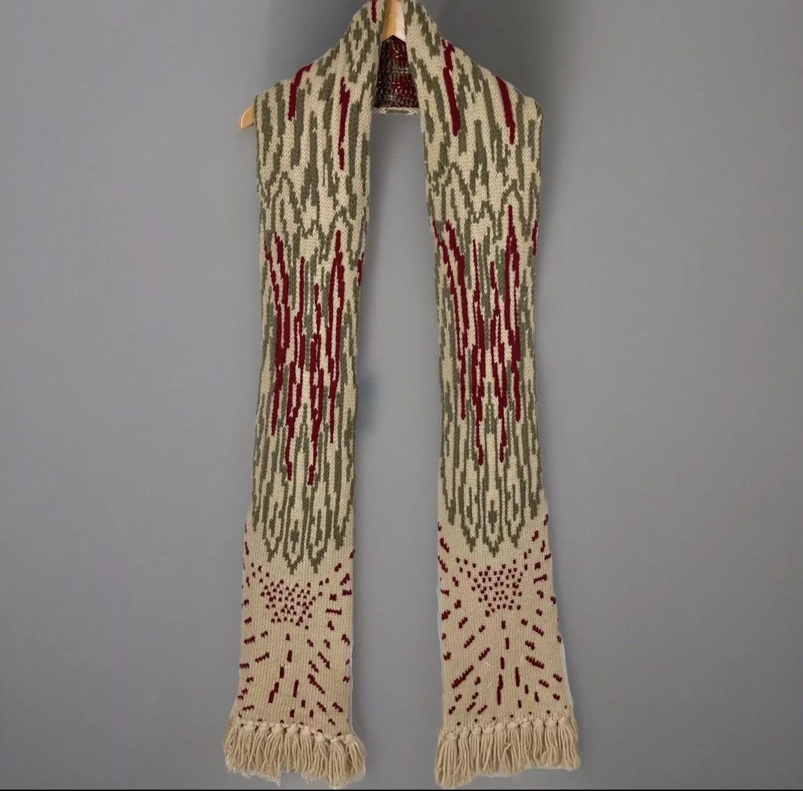 Maison Margiela Maison Martin Margiela Overized Chunky Knit Scarf Italy Size ONE SIZE - 1 Thumbnail