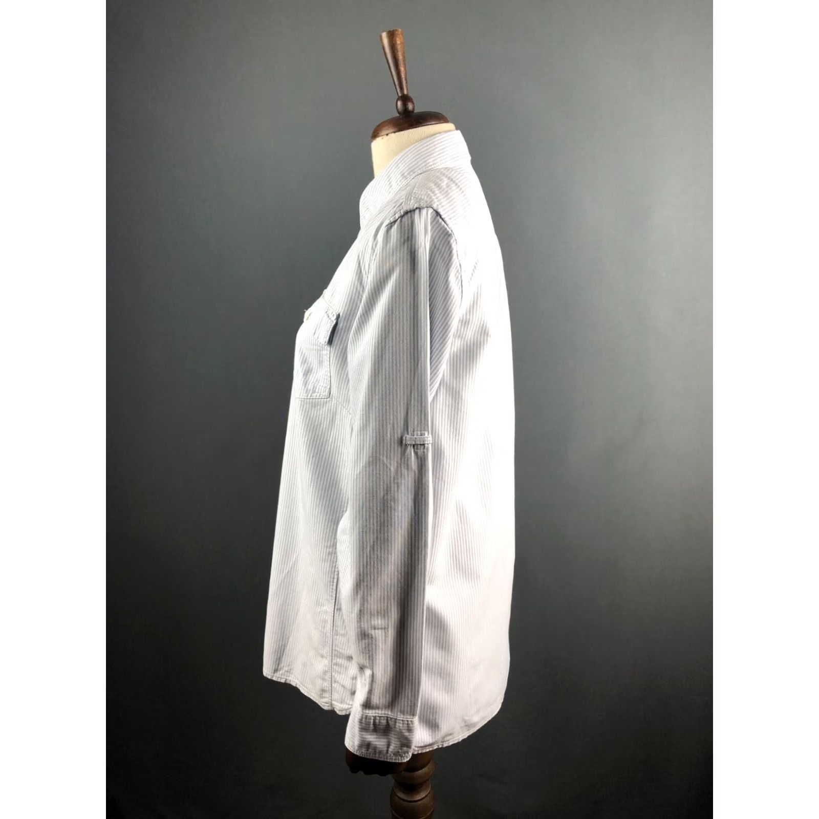 G-Star G-Star Shirt Women's M Striped White Gray Size M / US 6-8 / IT 42-44 - 2 Thumbnail