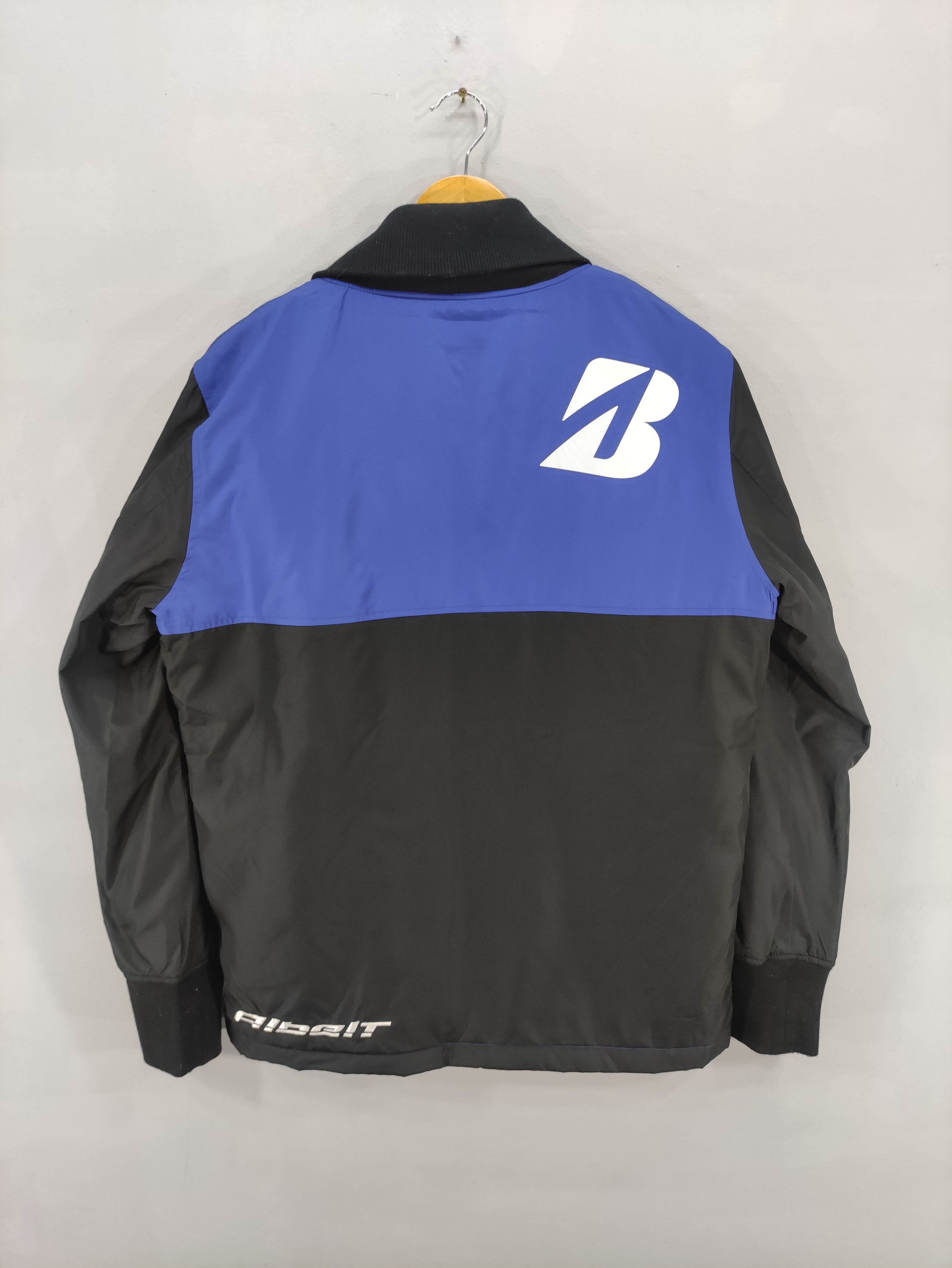 Japanese Brand Vintage Bridgestone Embroidered Logo Jacket Zipper Size US L / EU 52-54 / 3 - 9 Thumbnail