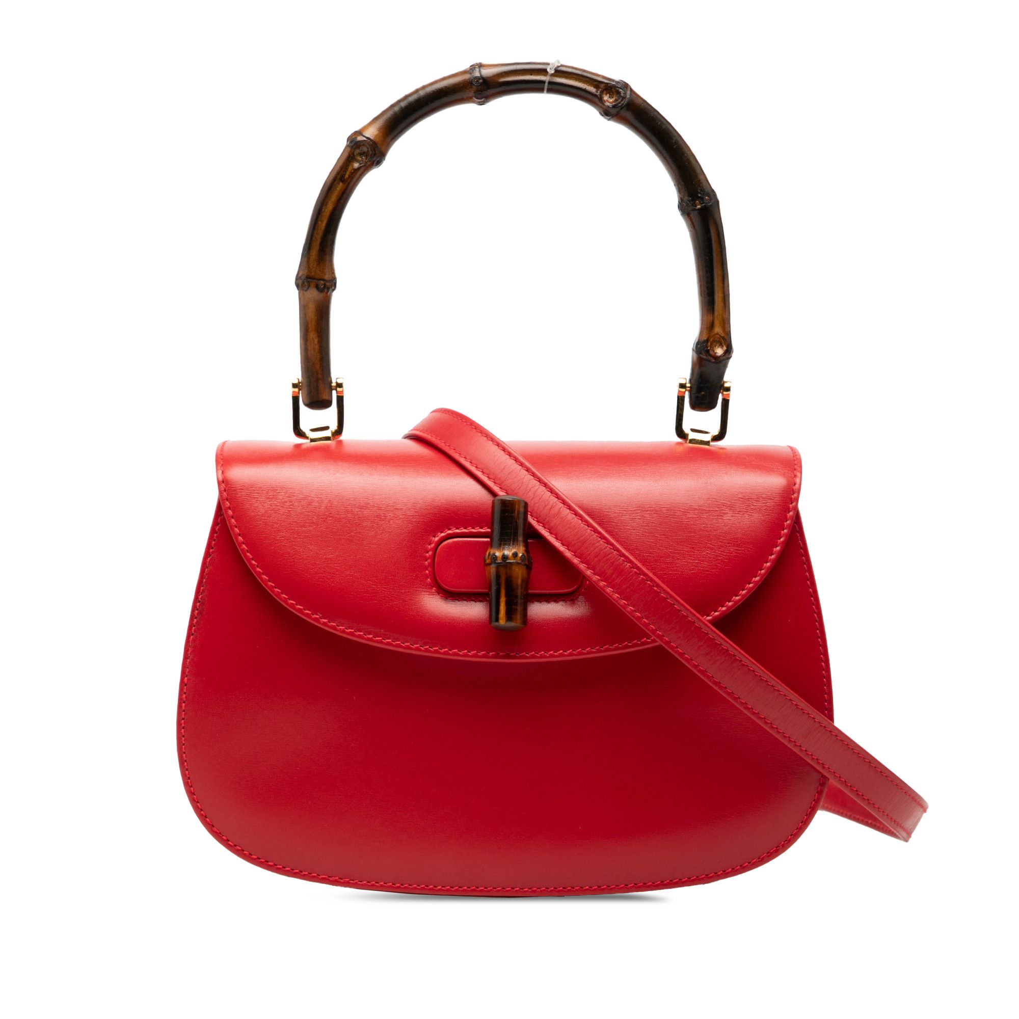 Gucci Gucci Small Calfskin Bamboo Night Size ONE SIZE - 1 Thumbnail