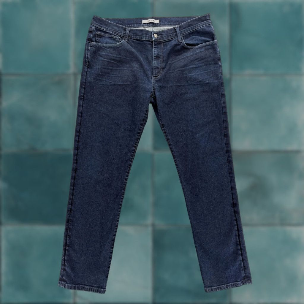 Vintage Joe's Jeans Kingpin Jeans Mens 38x30 Blue Dark Wash Slim Tapered Stretch Denim Pants Size US 38 / EU 54 - 1 Thumbnail