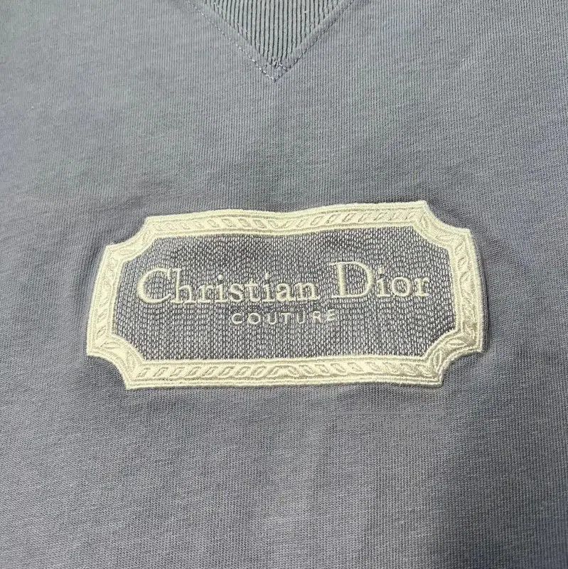 Dior Dior Summer Light Blue Cotton Blend T-Shirt . Size US XL / EU 56 / 4 - 4 Thumbnail