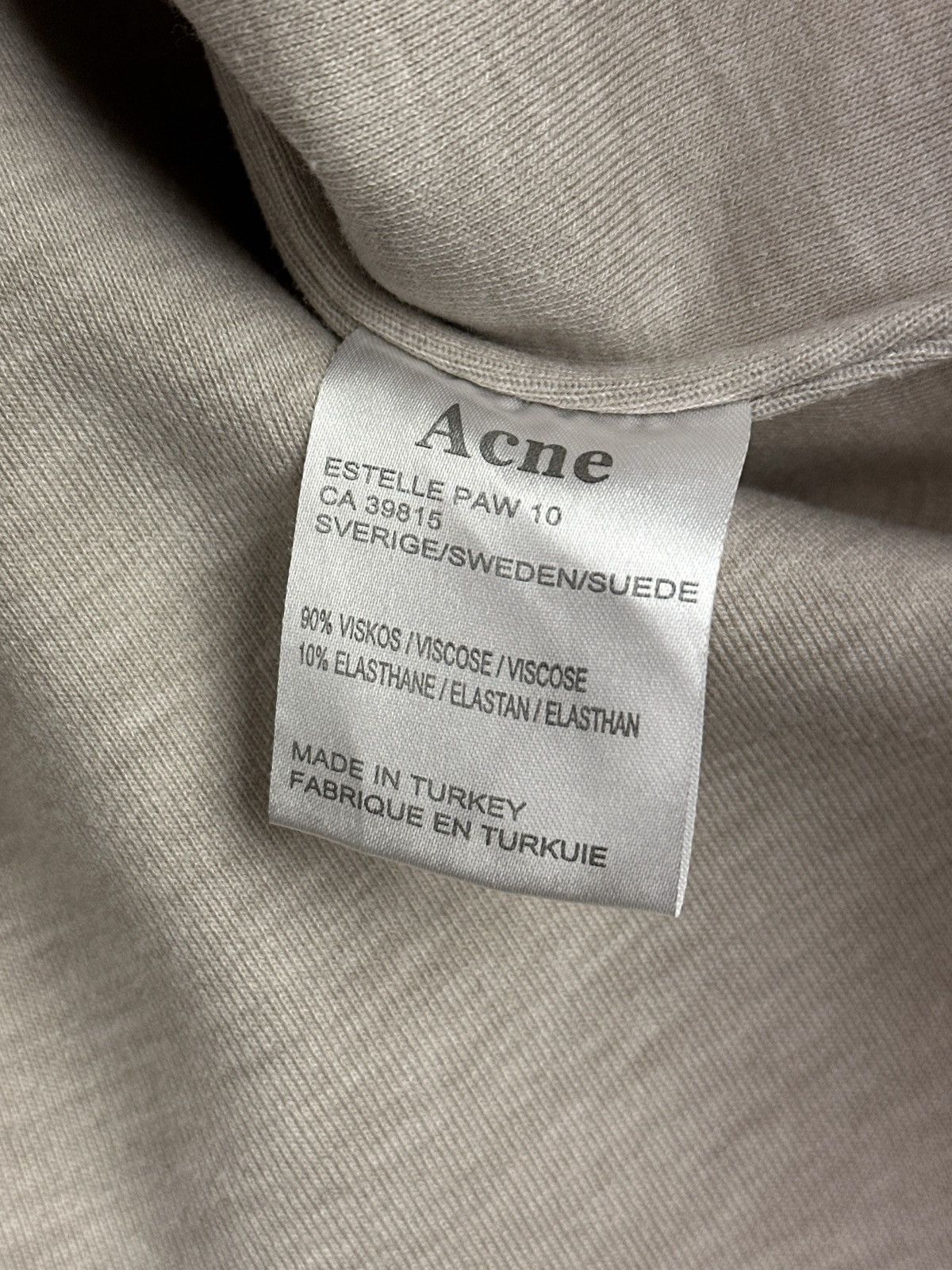 Acne Studios Acne Studios Estelle Paw 10 Oversize Sweatshirt Short Sleeve Size XS / US 0-2 / IT 36-38 - 11 Thumbnail