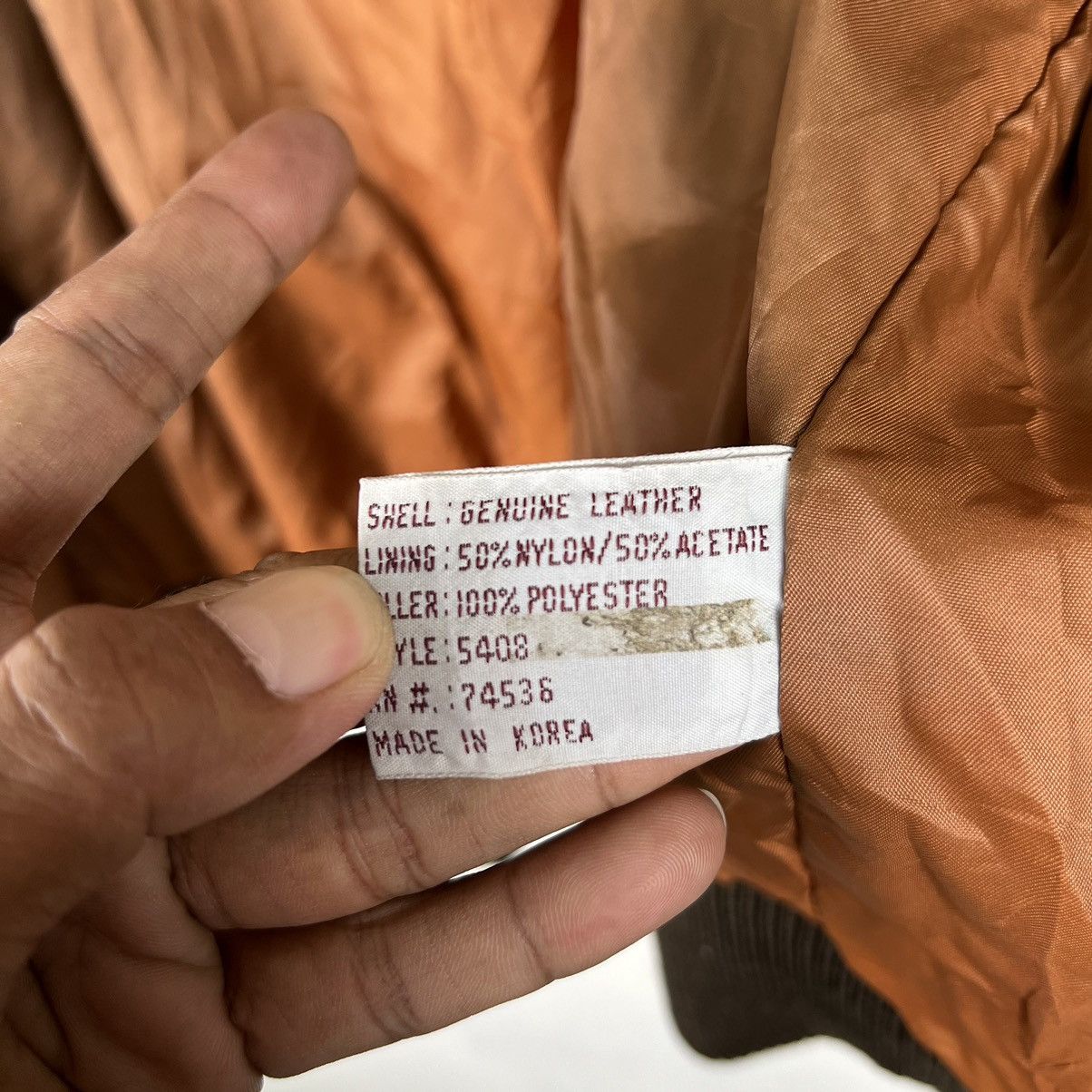 Vintage 🔥 RARE VINTAGE A-2 FIGHTER SQUADRON LEATHER JACKET Size US L / EU 52-54 / 3 - 17 Thumbnail