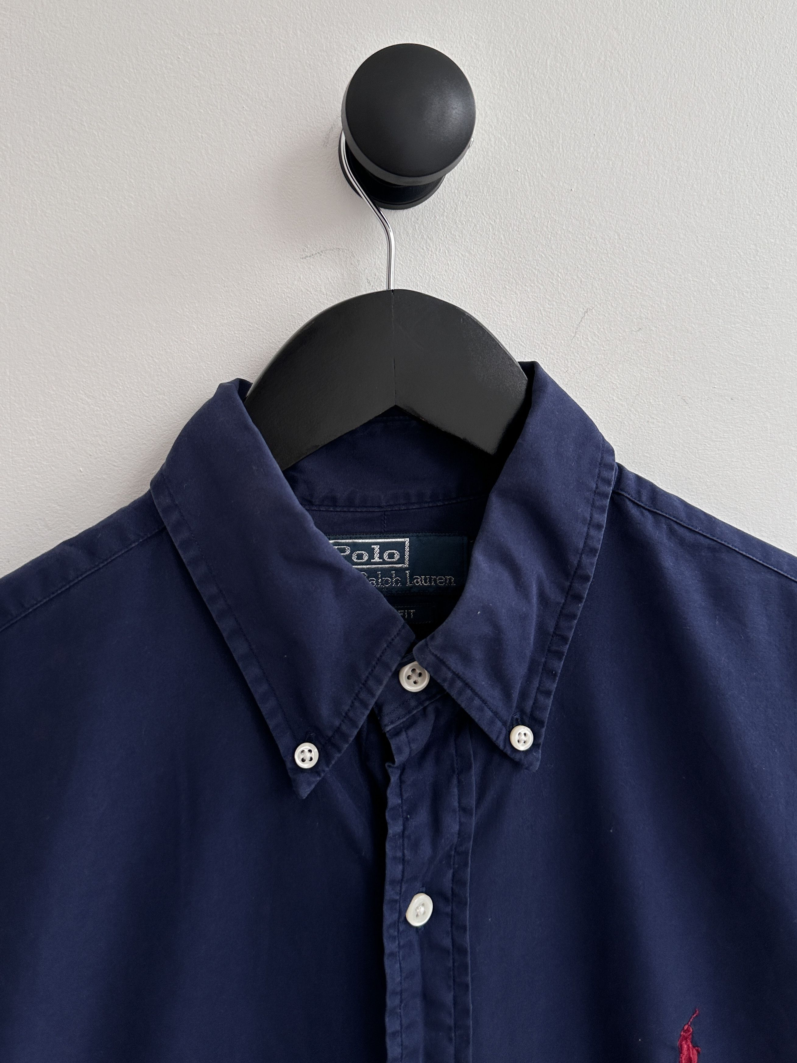Polo Ralph Lauren Vintage Polo Ralph Lauren Navy Shirt Size US M / EU 48-50 / 2 - 5 Thumbnail