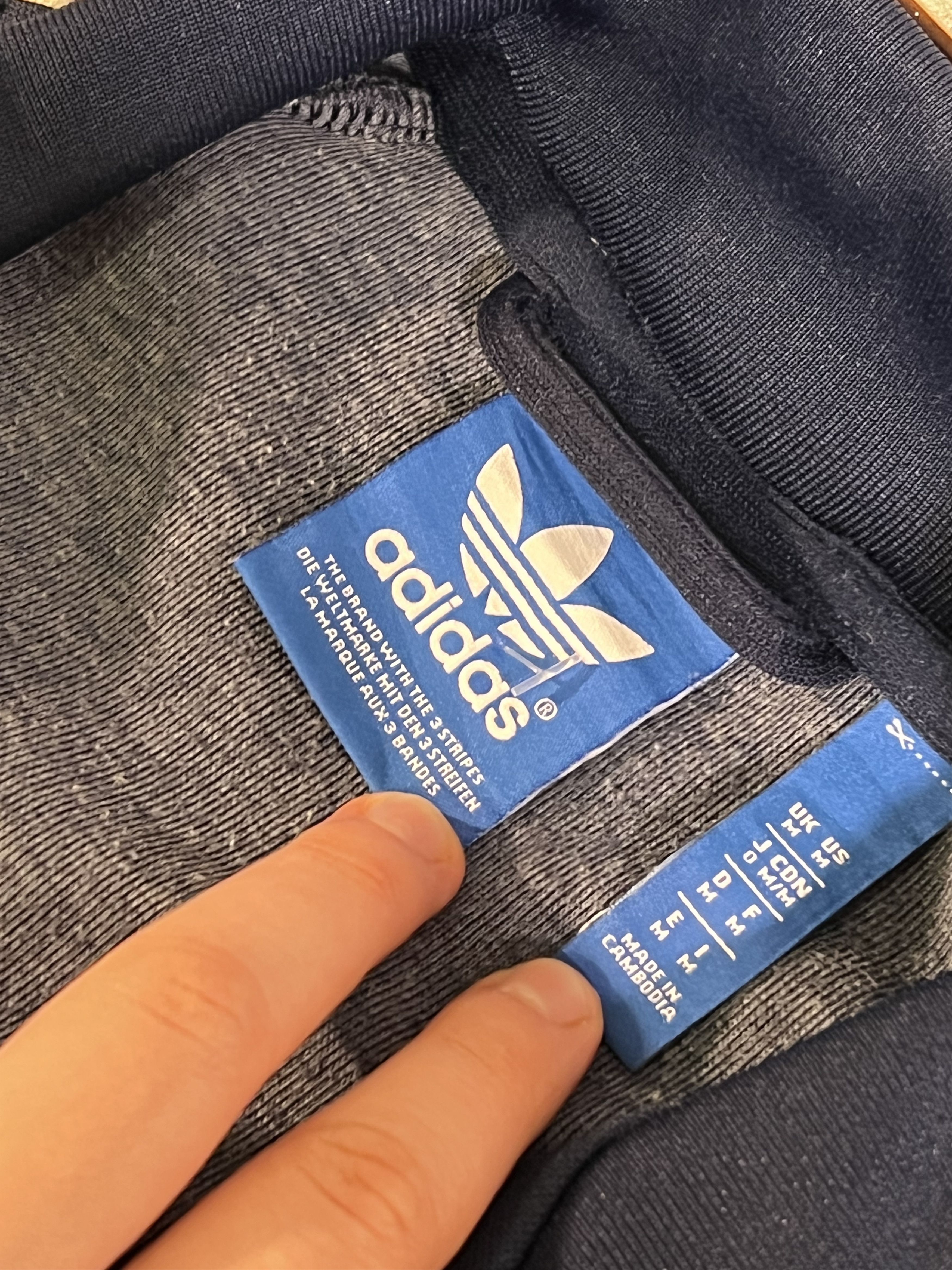 Adidas Adidas Originals Men's Navy Jacket Size US L / EU 52-54 / 3 - 5 Thumbnail