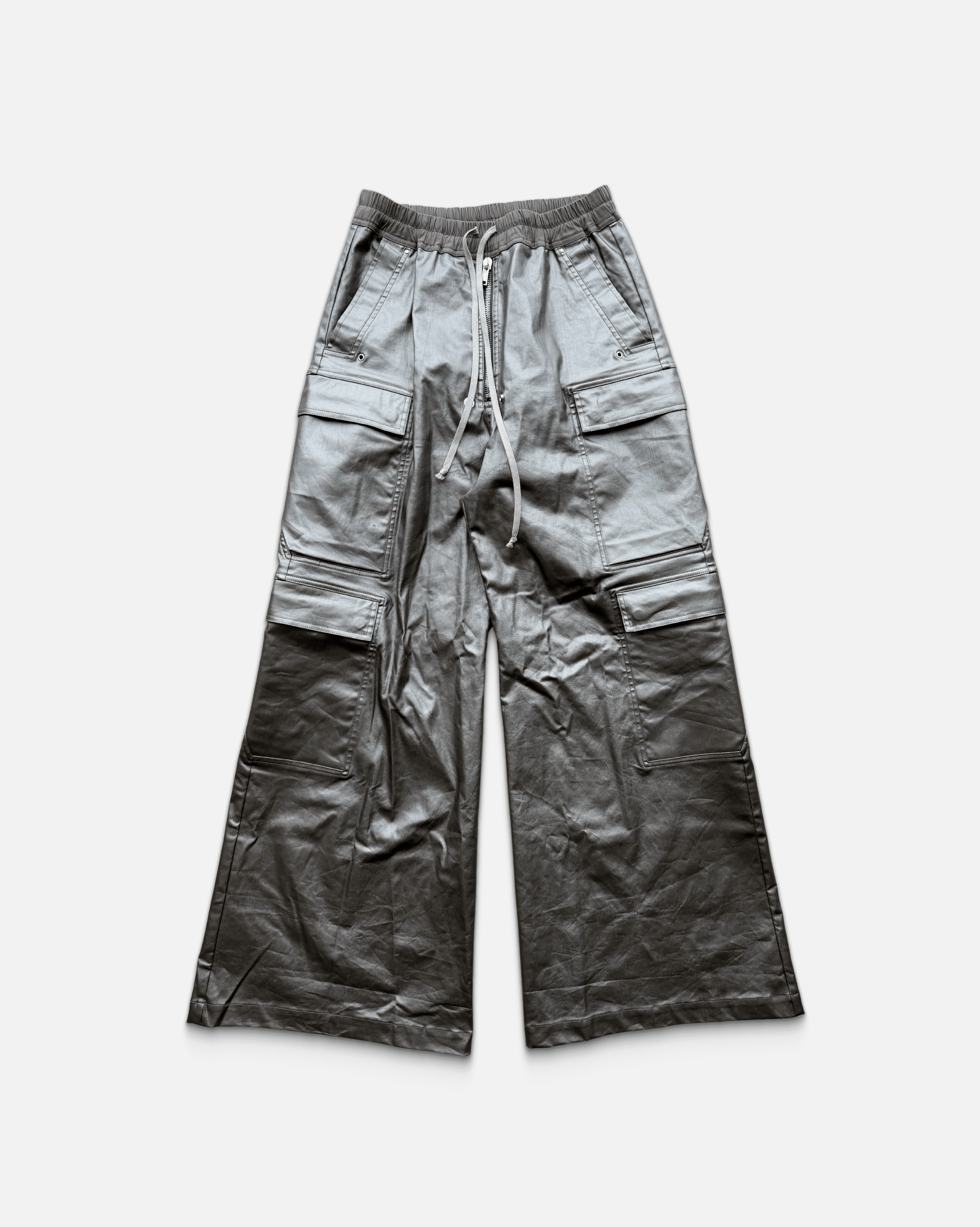 Rick Owens Rick Owens Gunmetal Bela Cargo Pants Size US 32 / EU 48 - 1 Thumbnail