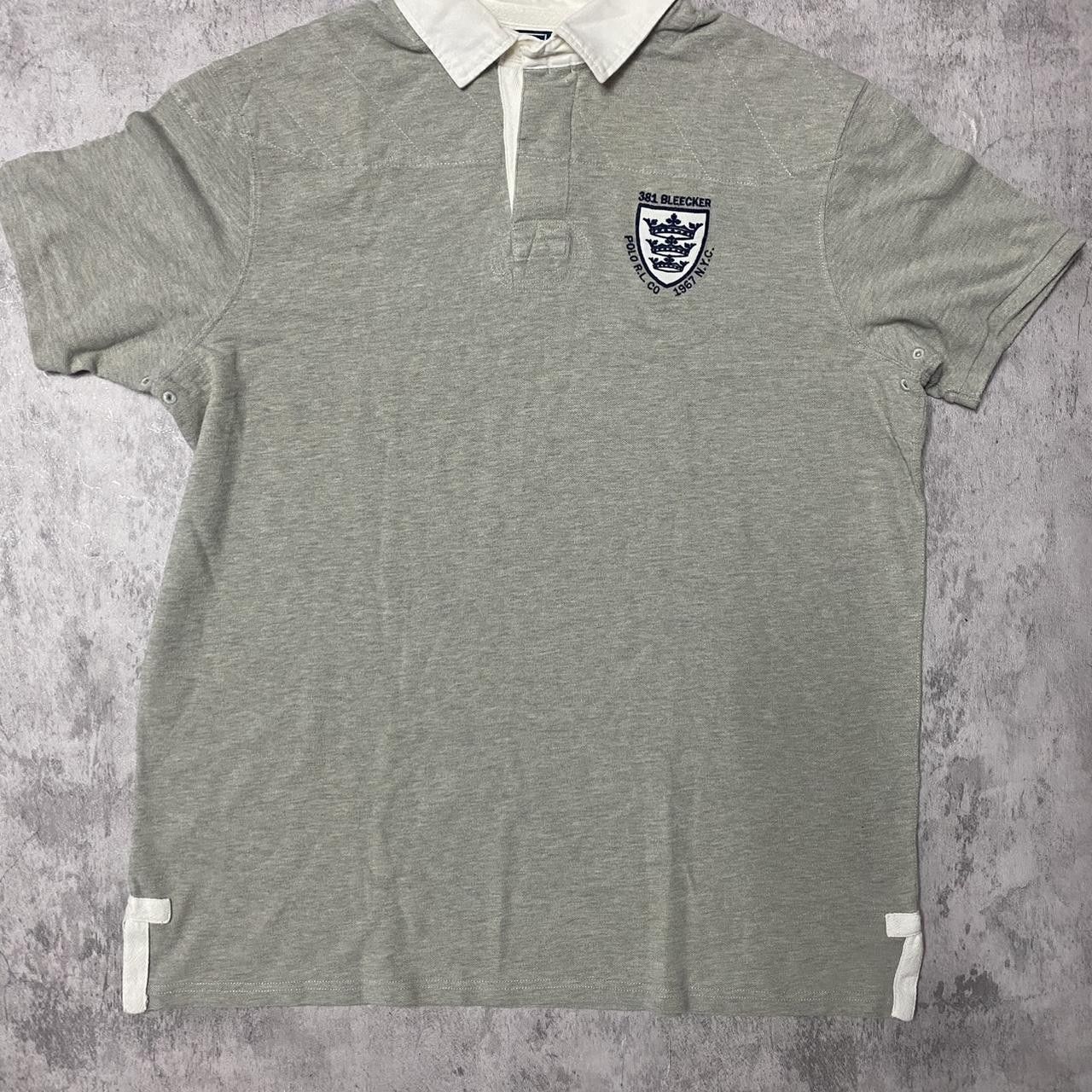 Polo Ralph Lauren Grey Polo Ralph Lauren polo shirt with embroidered Size US XXL / EU 58 / 5 - 1 Thumbnail