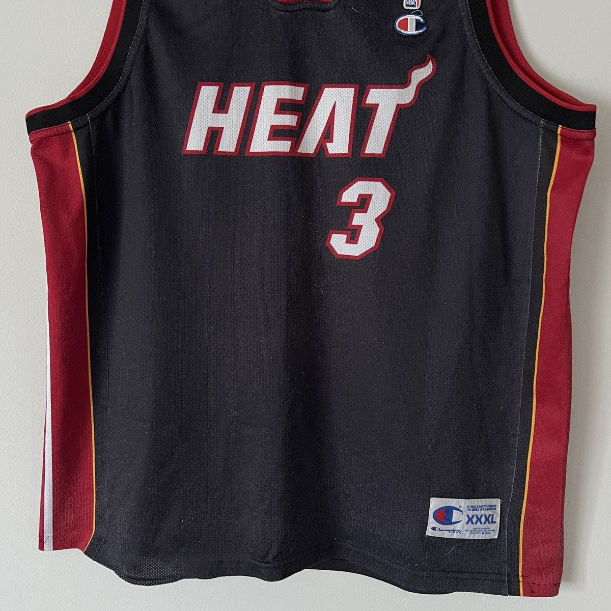 Champion Vintage Champion NBA Miami Heat Jersey Dwayne Wade XXXL Size US XXL / EU 58 / 5 - 4 Thumbnail
