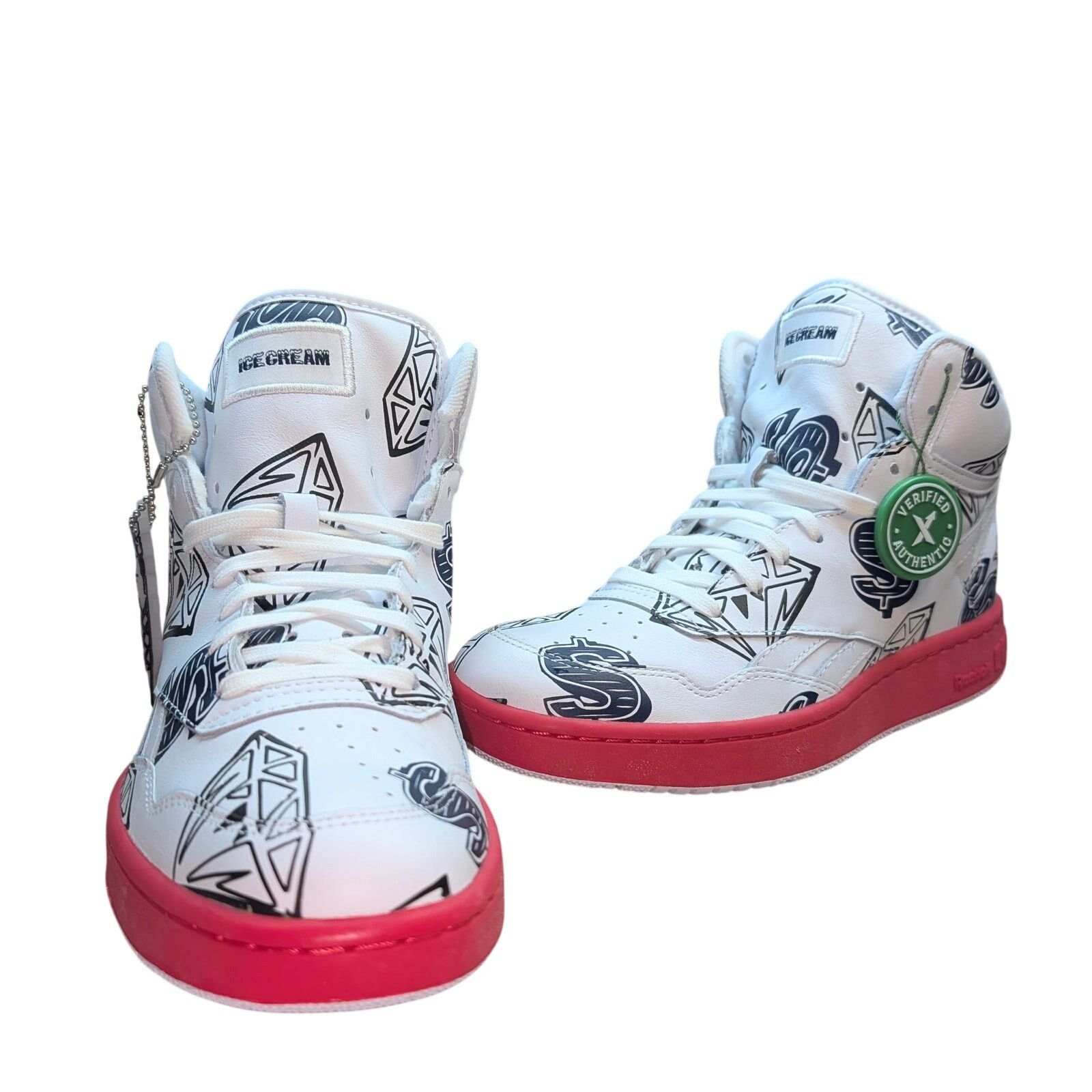 Reebok BBC Ice Cream x Reebok BB4600 'Diamonds & Dollars' Mens 8 Size US 8 / EU 41 - 20 Thumbnail