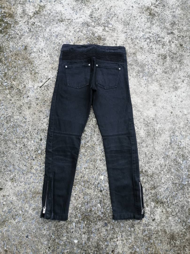 H&M × Isabel Marant Isabel Marant H&M Riders Black Jeans Size US 27 - 2 Thumbnail