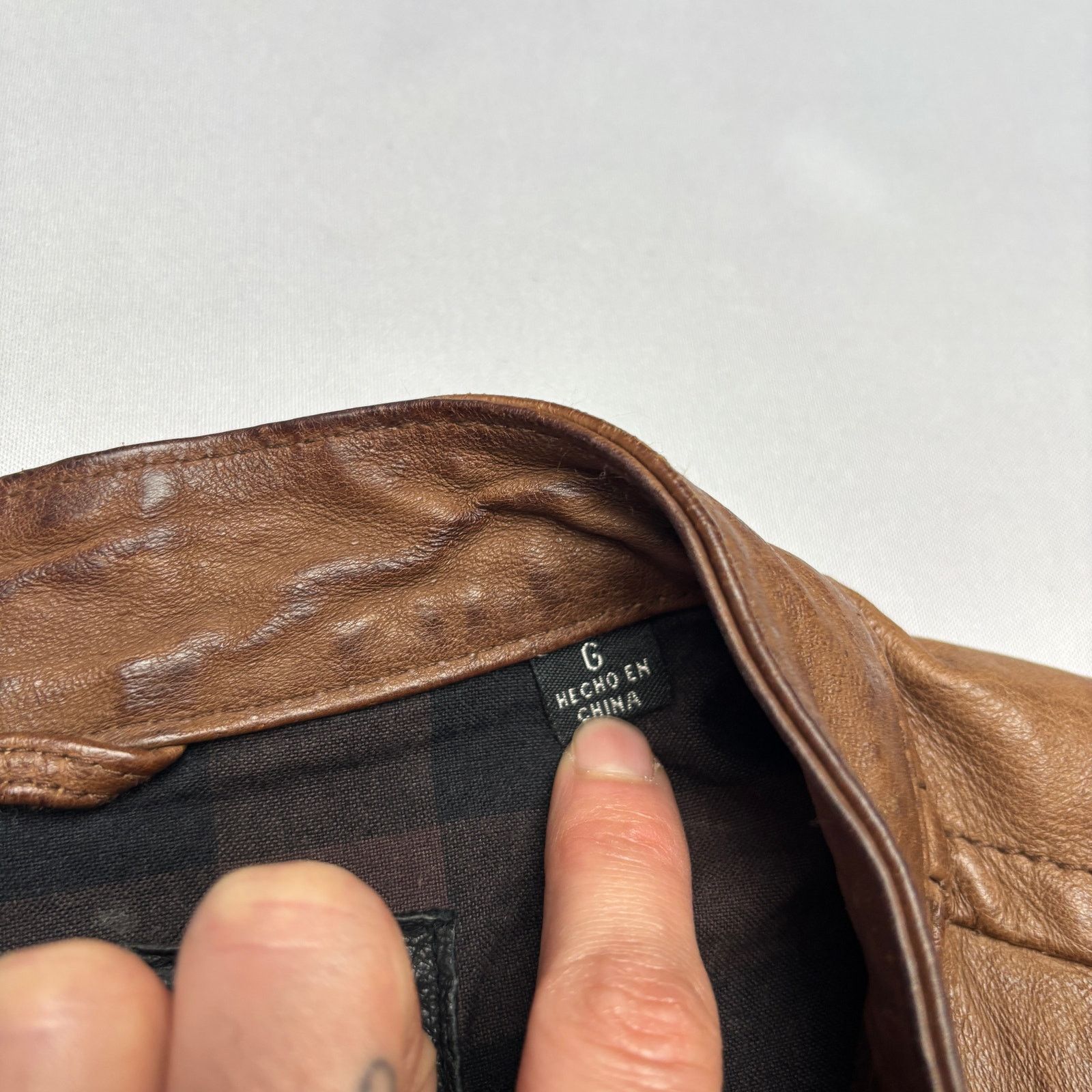 Levi's Vintage Levi's Cafe Racer Leather Jacket Capital E Men's M Size US M / EU 48-50 / 2 - 5 Thumbnail