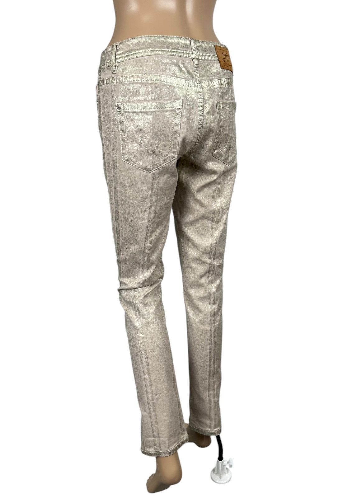 Other Marc Cain Waxed Glitter Slim Jeans size 3 Size 28" / US 6 / IT 42 - 5 Thumbnail
