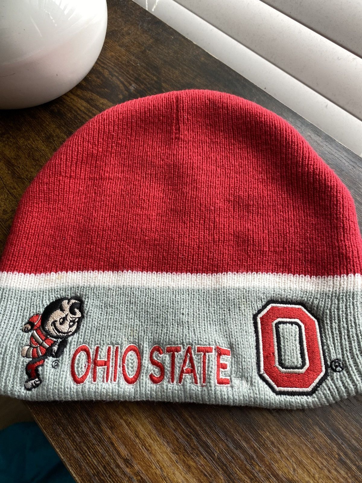 Vintage Vintage Ohio Buckeyes Reversible Beanie Size ONE SIZE - 3 Thumbnail