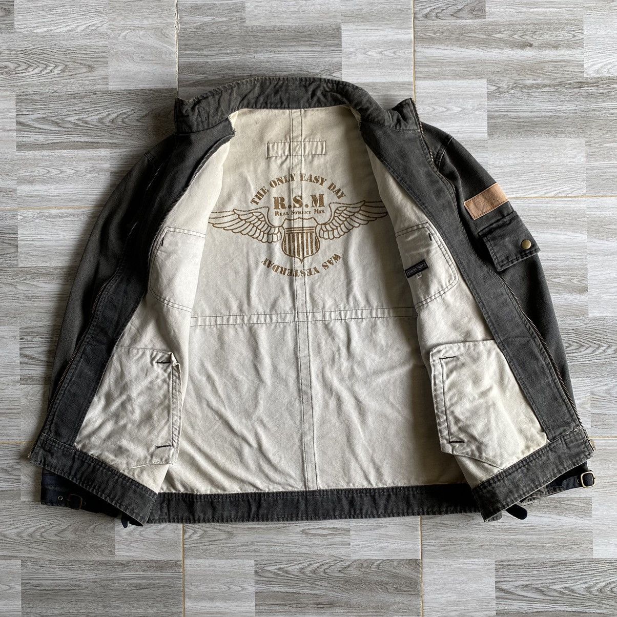 Japanese Brand 💥Real Street Mix Jacket Size US XL / EU 56 / 4 - 3 Thumbnail