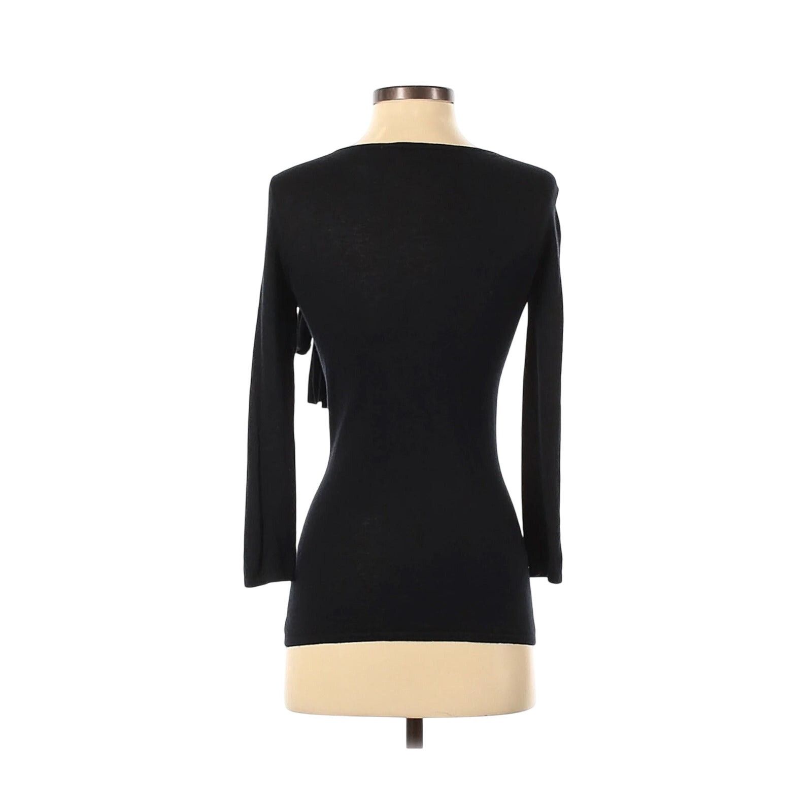 Saks Fifth Avenue Saks Fifth Ave Silk & Cashmere Sweater sz Small Size S / US 4 / IT 40 - 2 Thumbnail