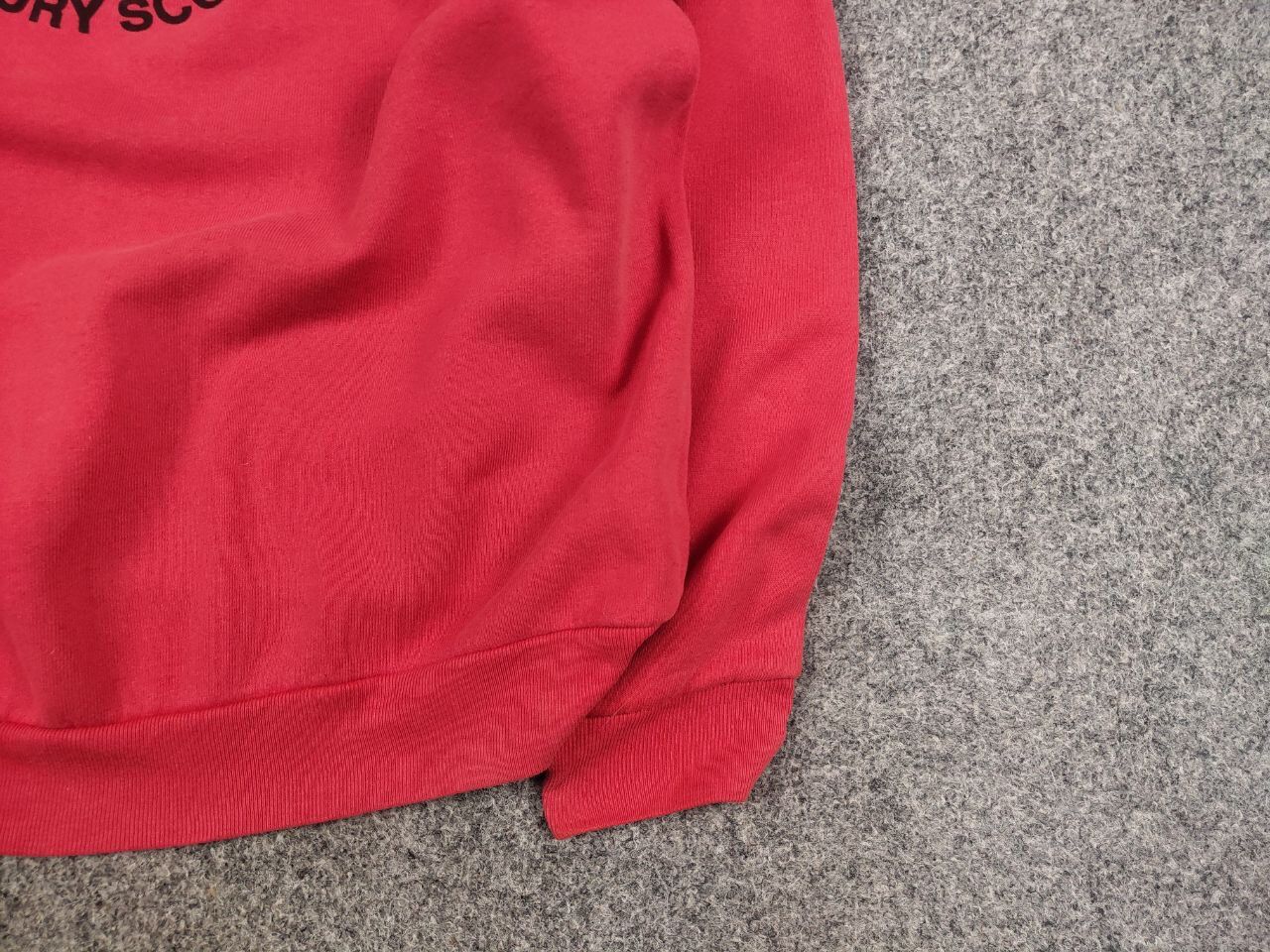 Vintage Vintage 80's Danbury Scouts Logo Red Faded Sweatshirt Size US XL / EU 56 / 4 - 12 Thumbnail
