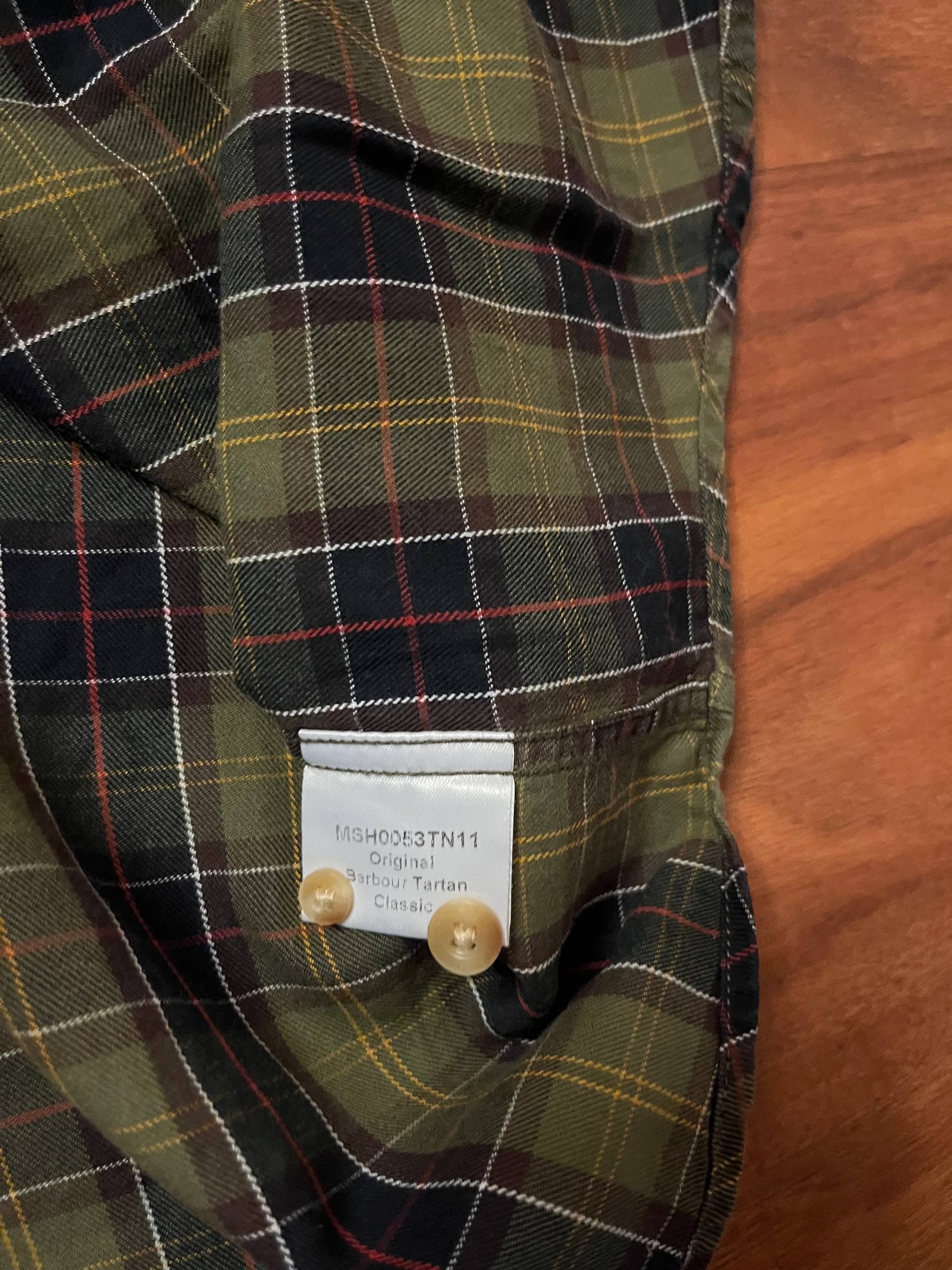 Barbour VTG Barbour Tartan Classic Button Down Casual Baggy Shirt Size US XXL / EU 58 / 5 - 7 Thumbnail